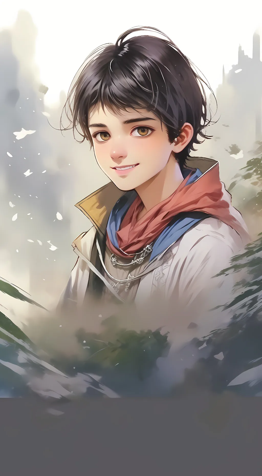 ai character: katie😜 background