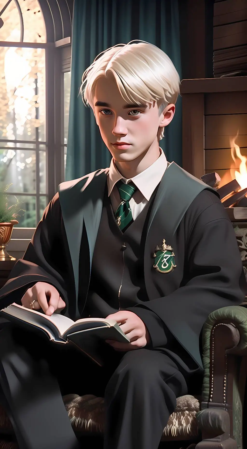 ai character: Draco Malfoy background