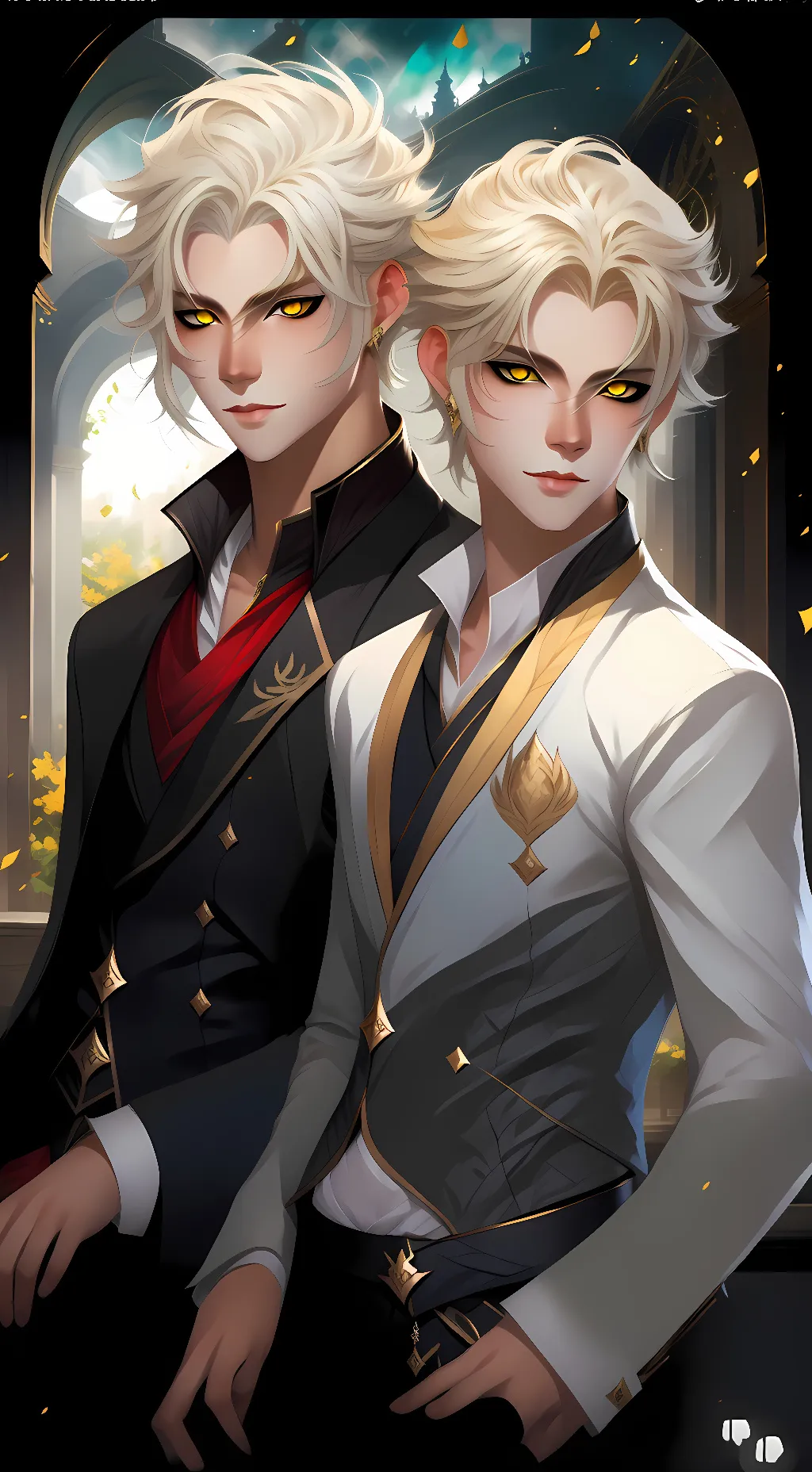 ai character: Elliot & Elijah background