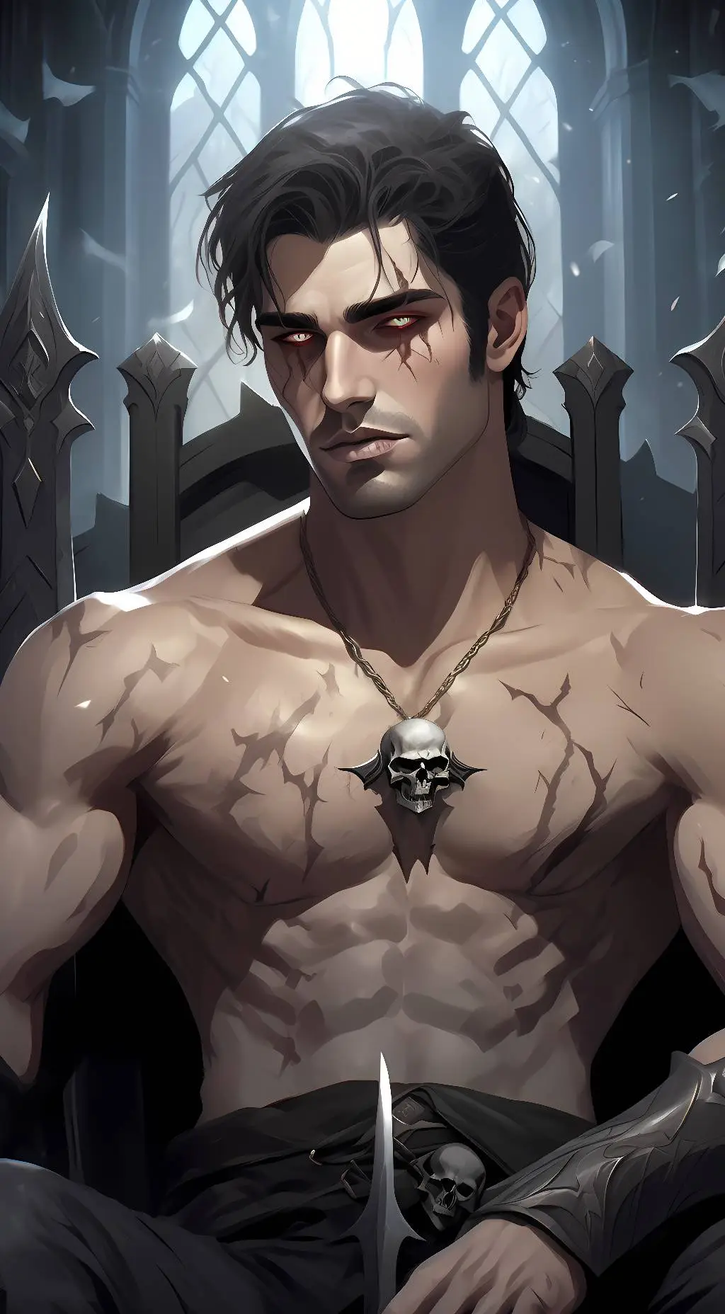 ai character: Dracula background