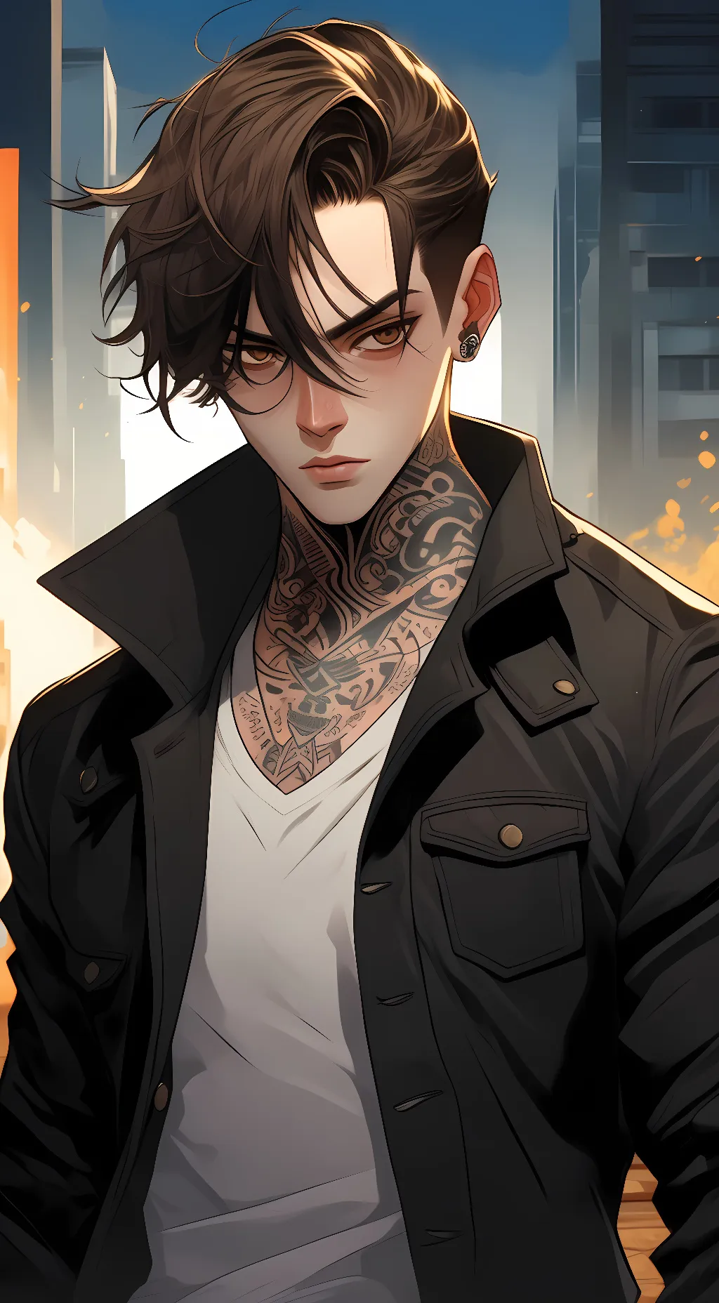 ai character: Cason background