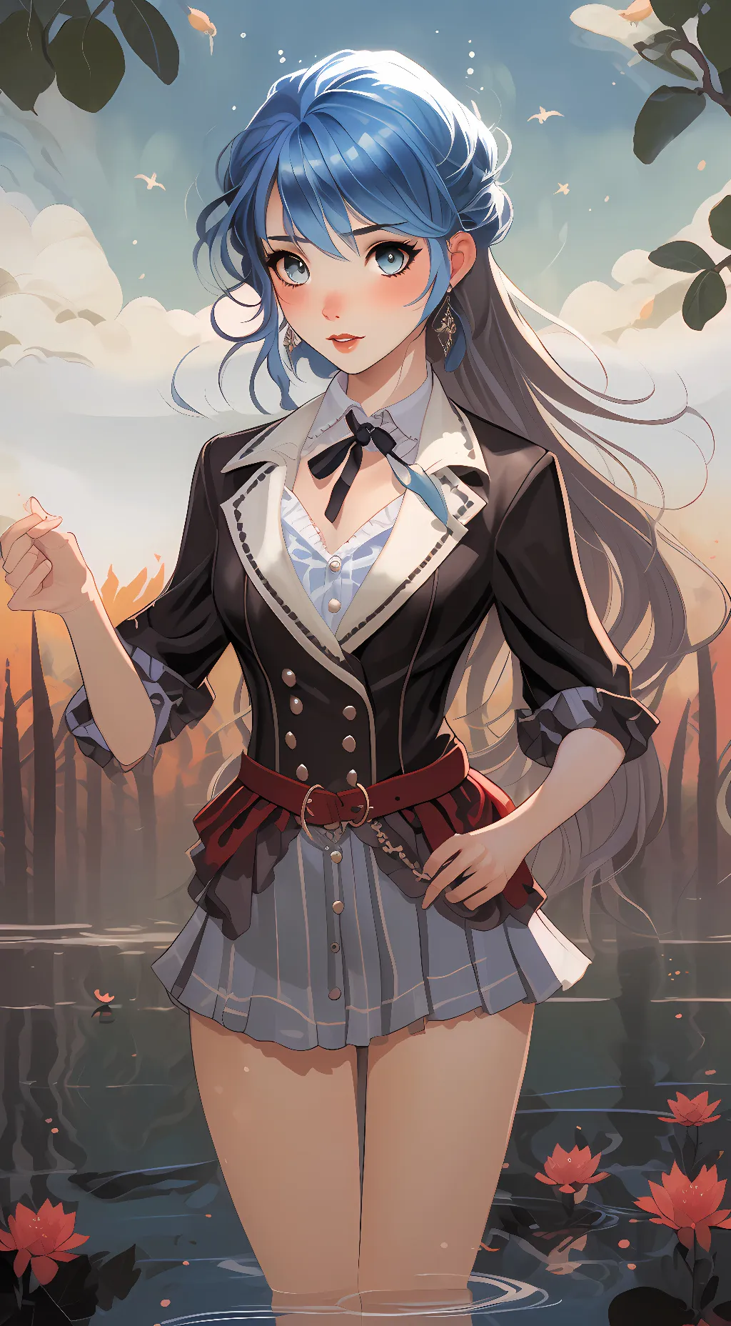 ai character: laura background