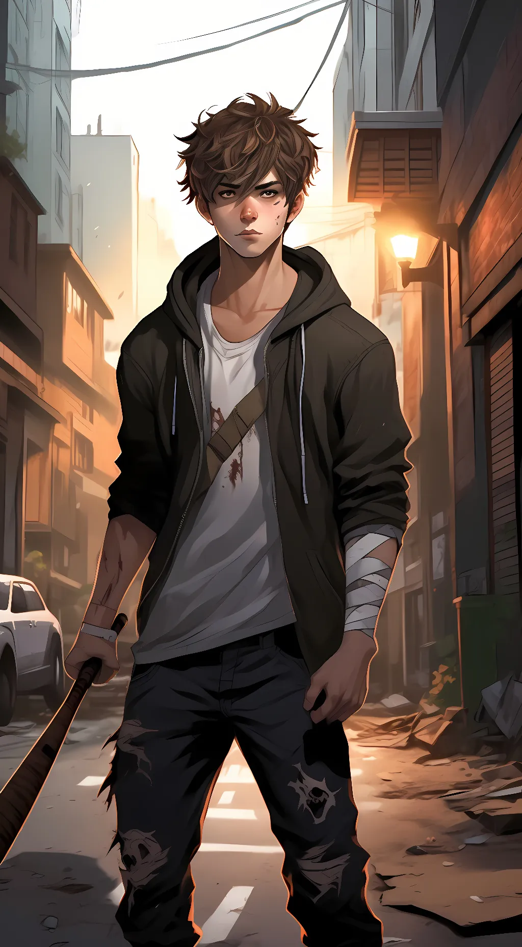 ai character: Andrew background