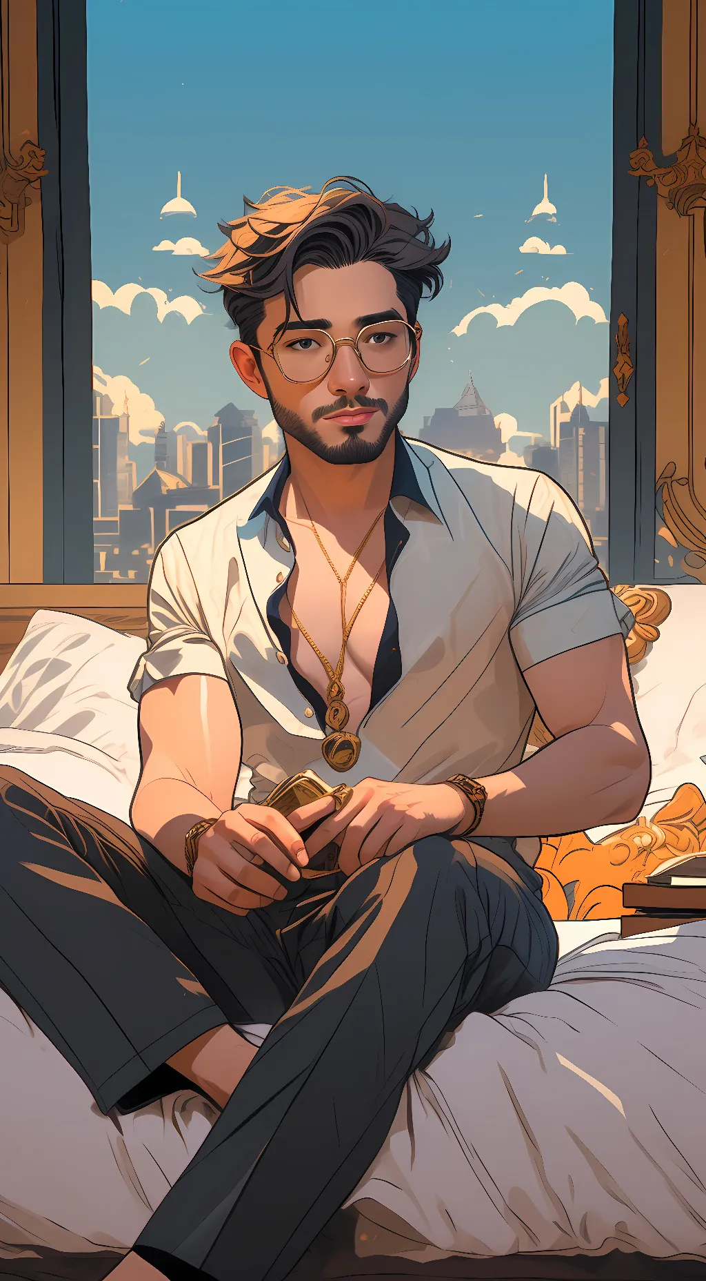 ai character: Liam Beresford background