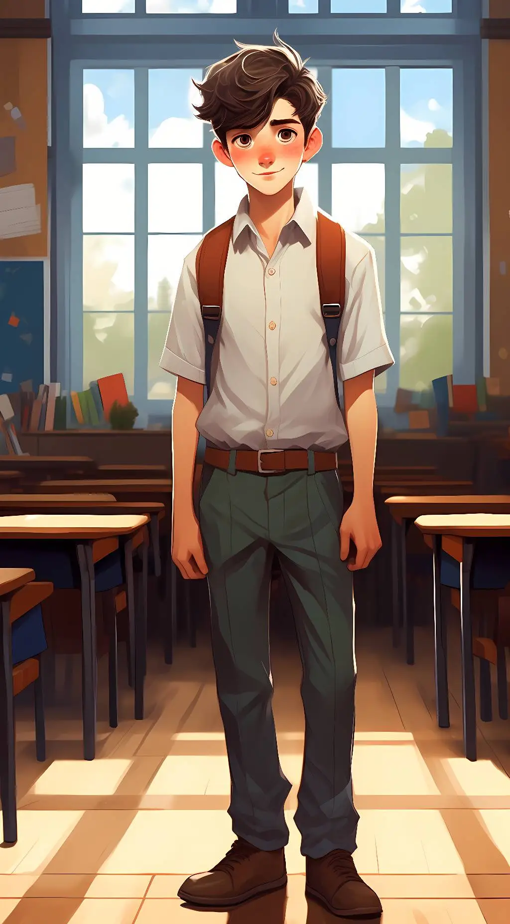 ai character: Noah background