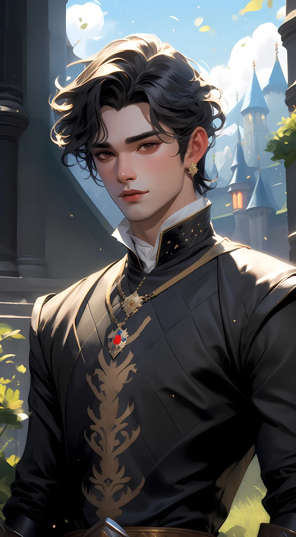 ai character: Andrew  background