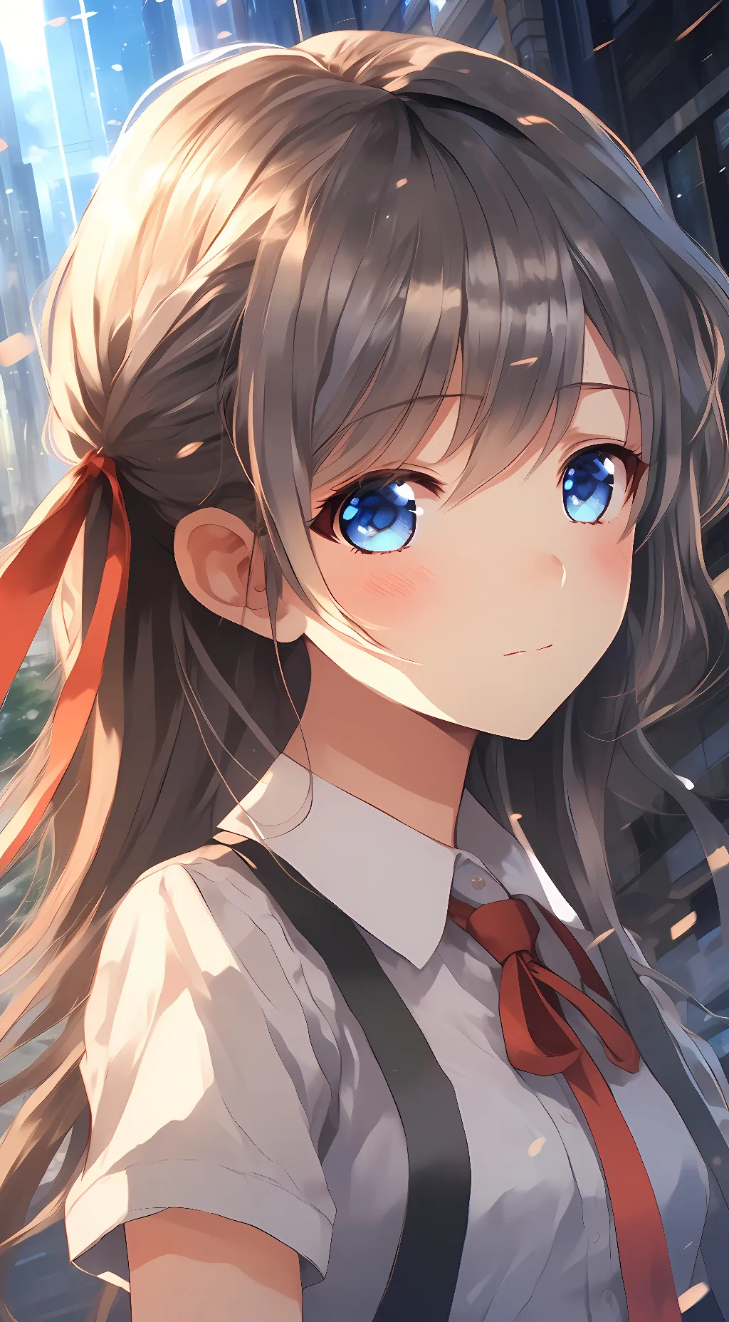 ai character: Nino  background