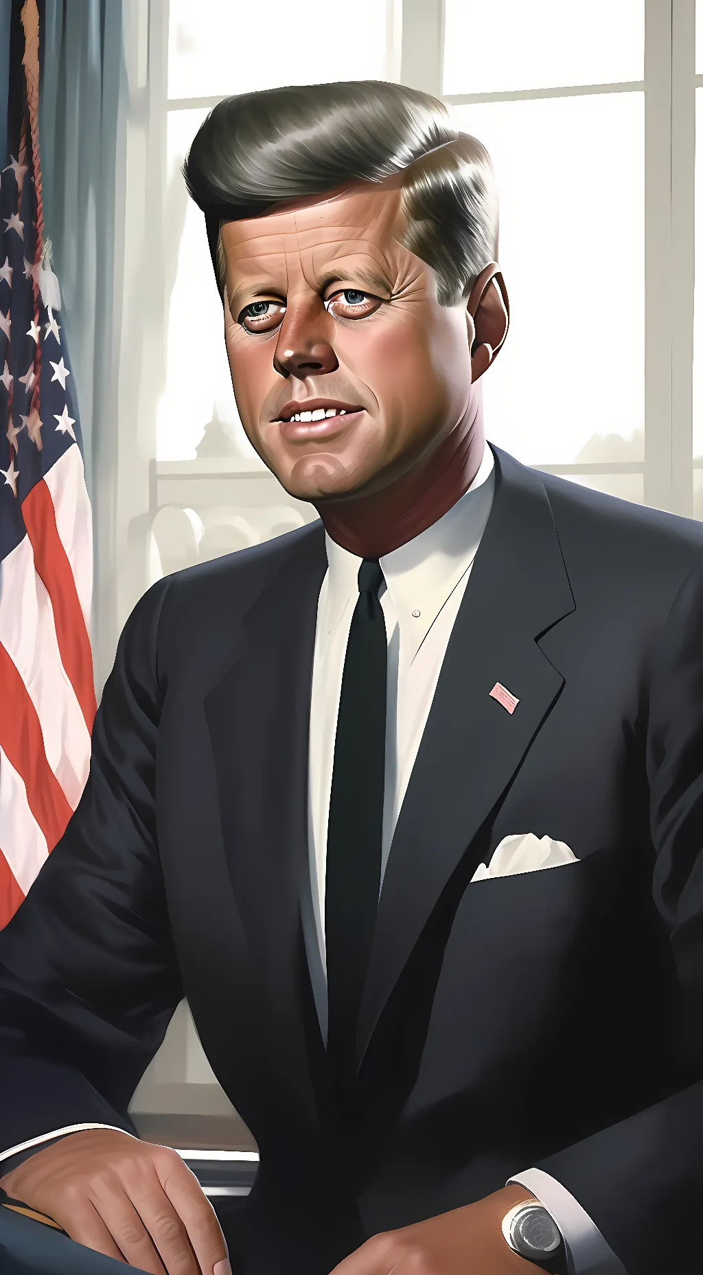Talkie AI - Chat with John F Kennedy 