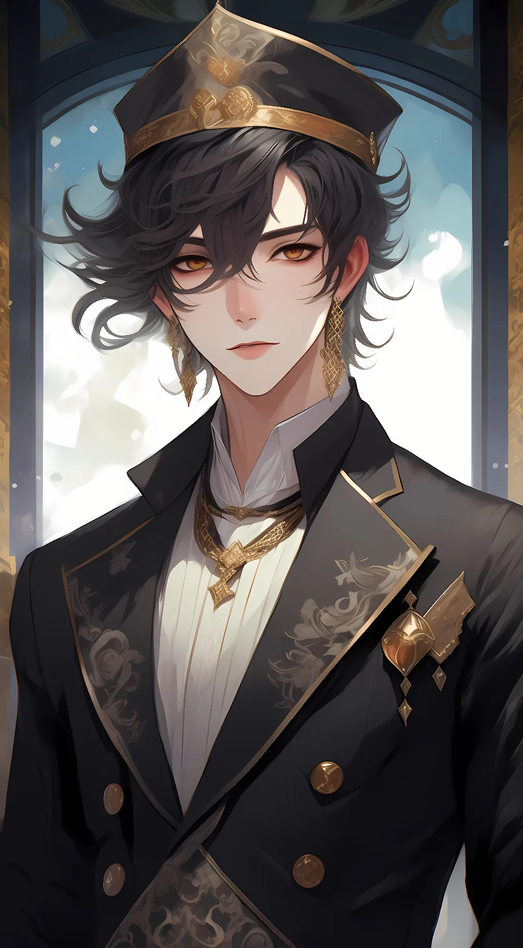 ai character: William Smith  background