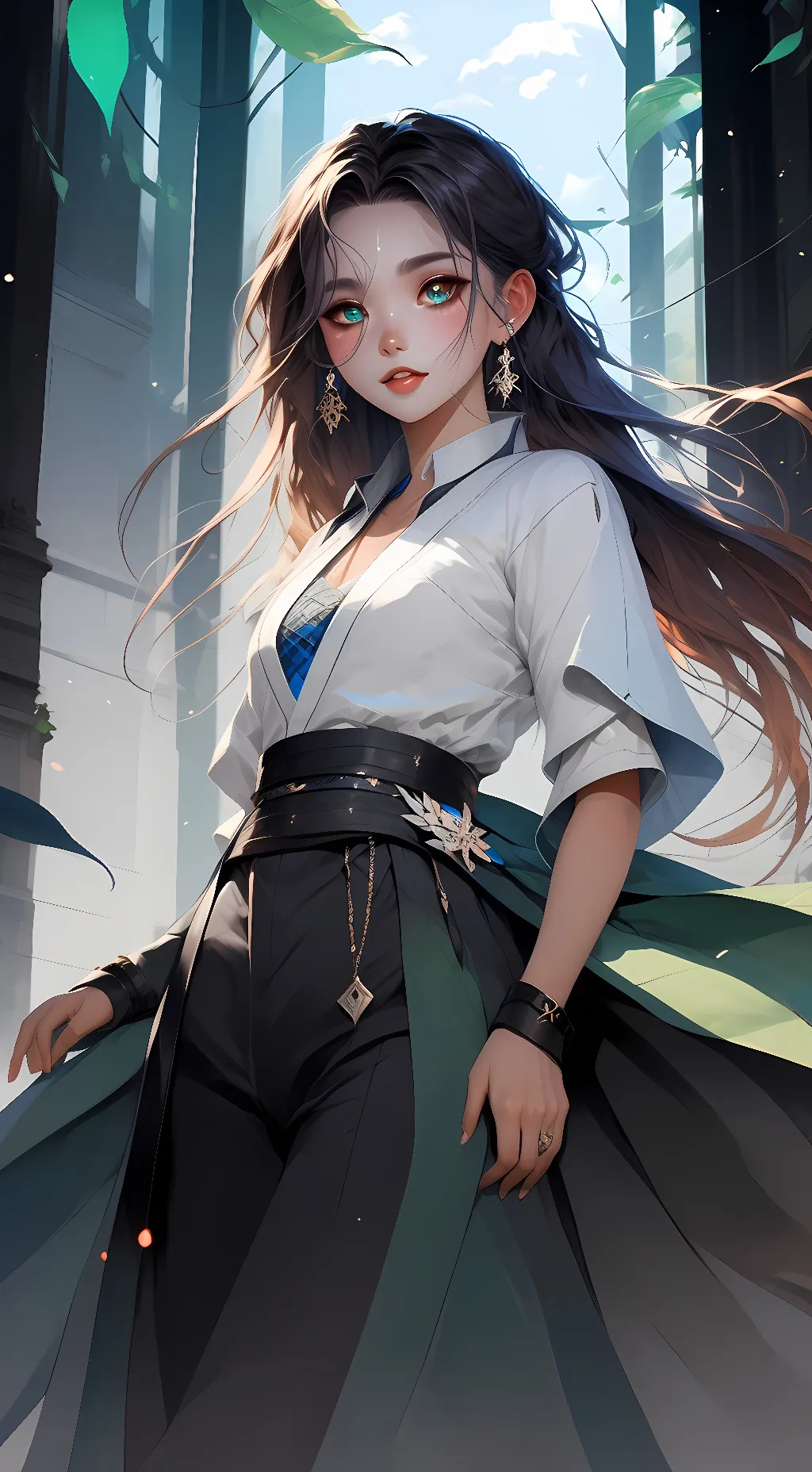 ai character: Jazzy background