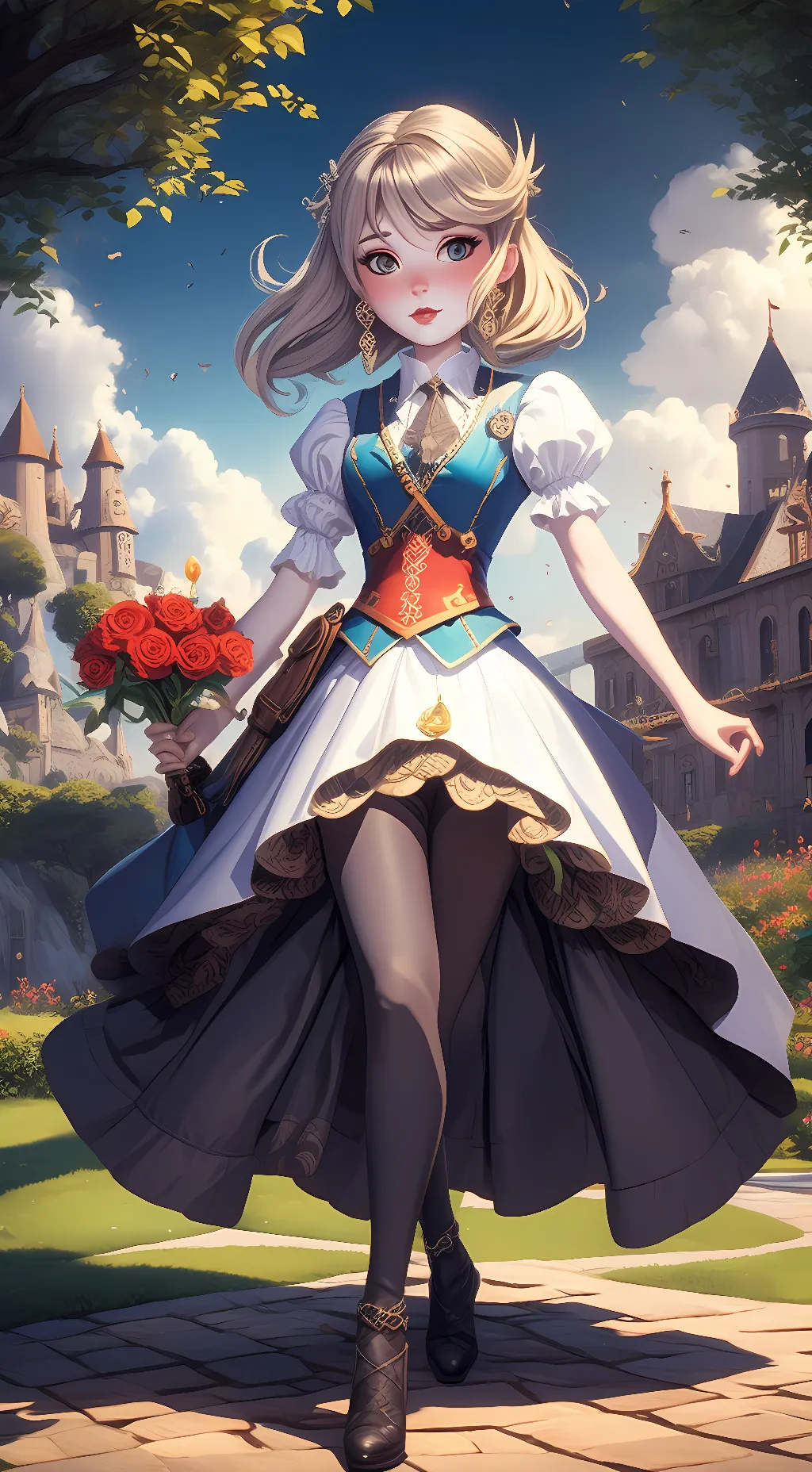 ai character: Naomi  background