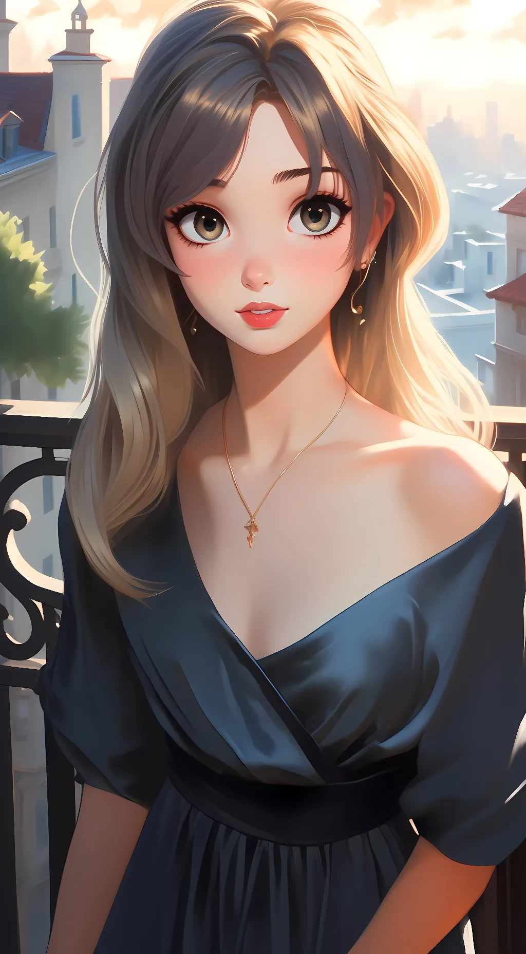 ai character: Sofia background