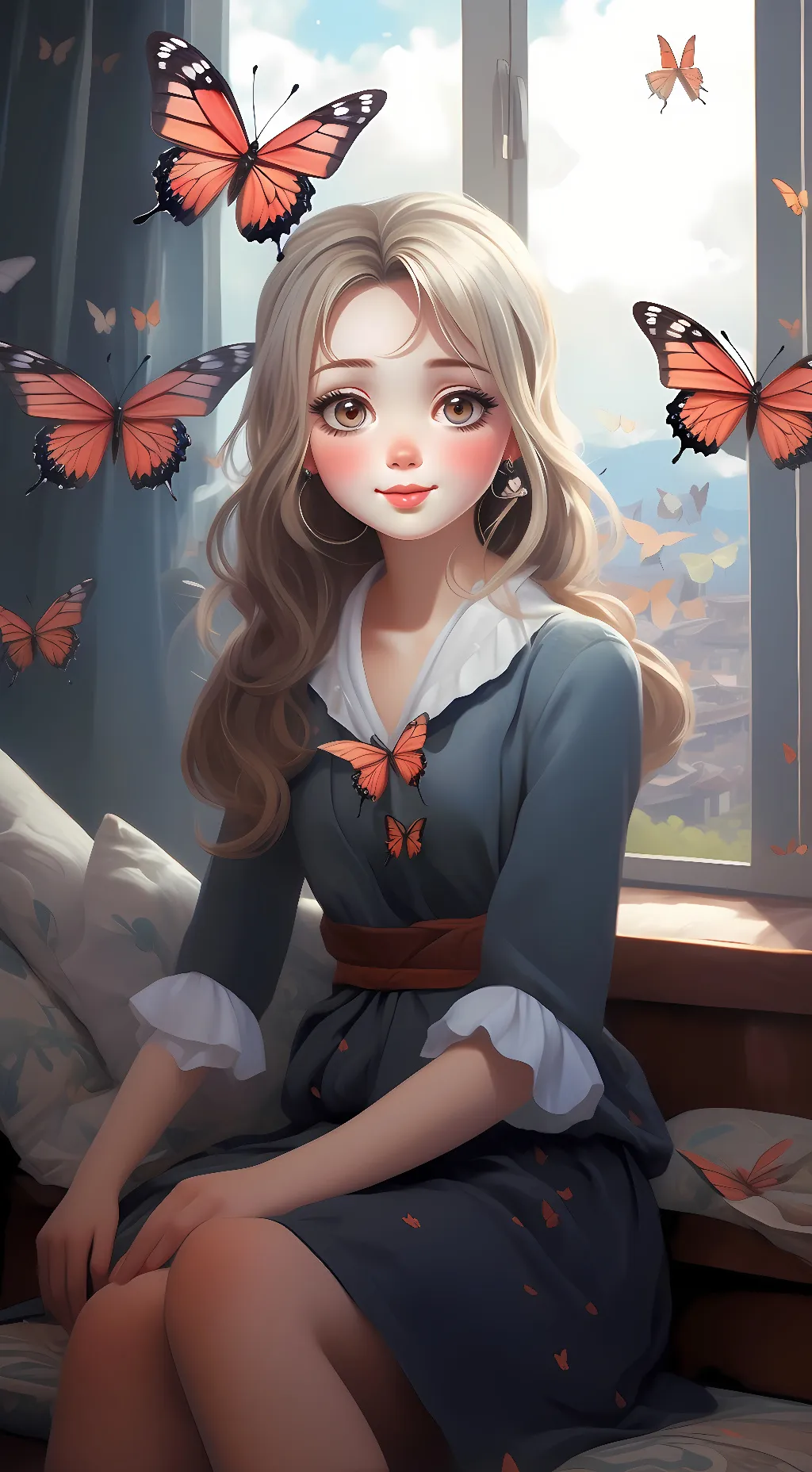 ai character: Sophia Thompson background