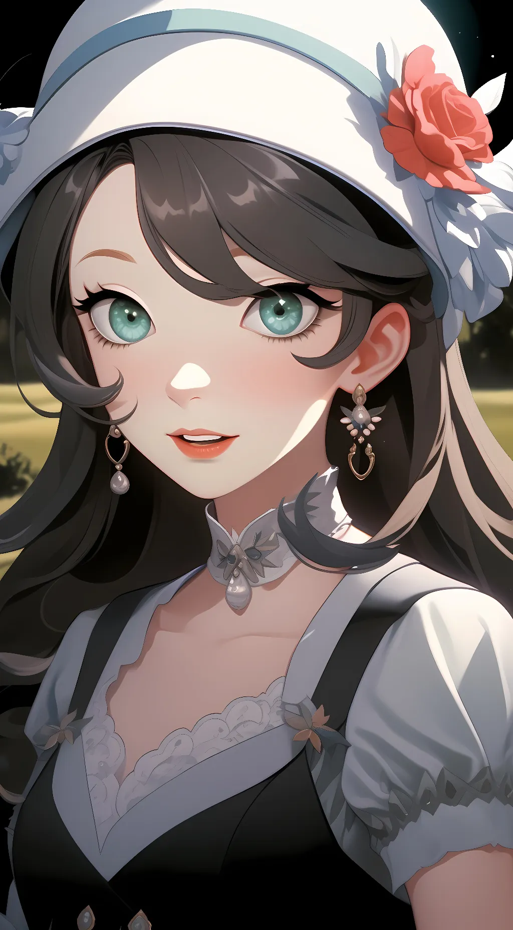 ai character: Izzy  background