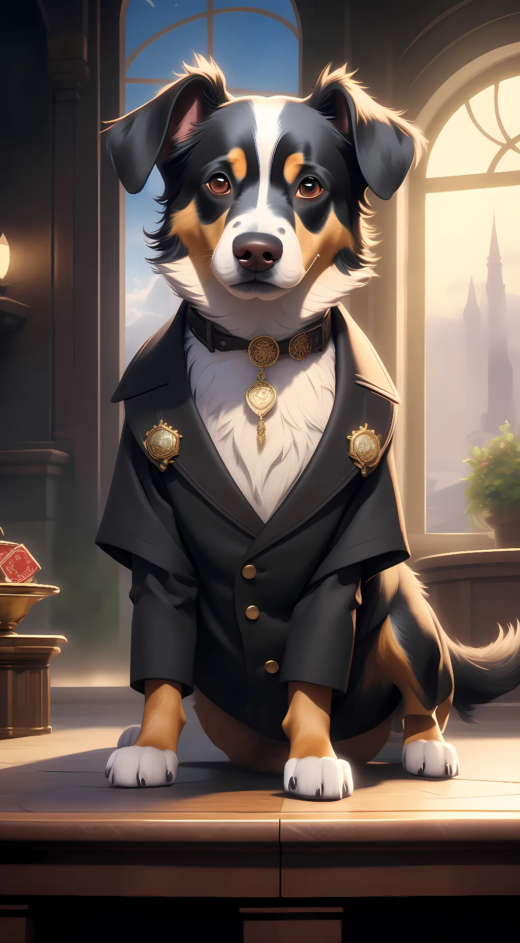 ai character: Lily background