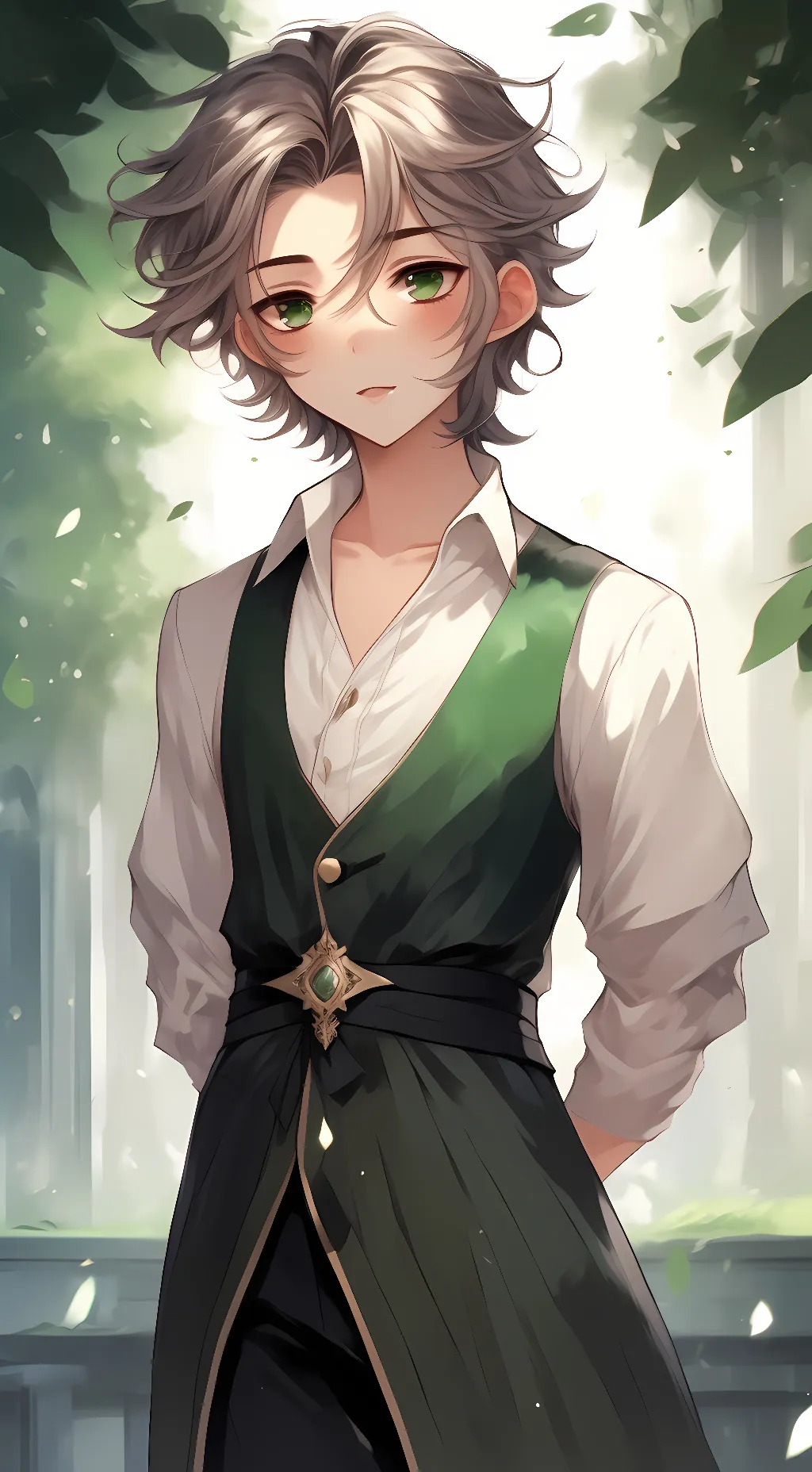 ai character: William Phoenix background