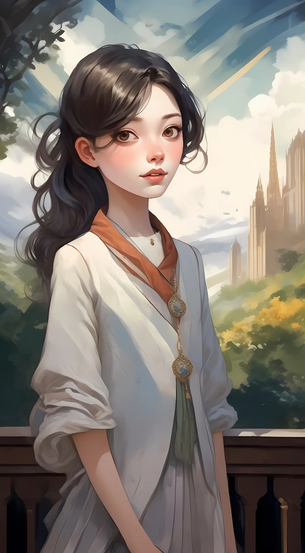 ai character: Madison  background