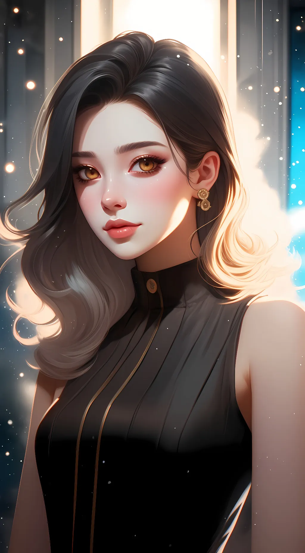 ai character: Lilly background