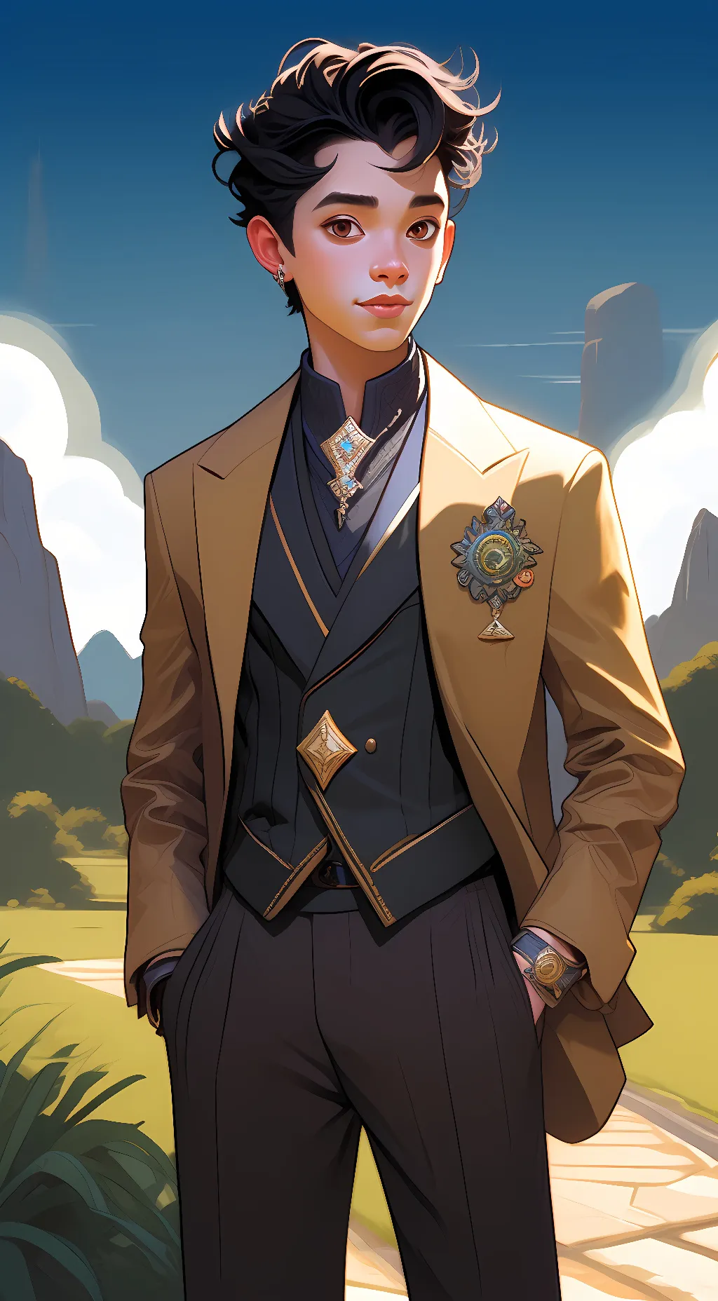 ai character: jake background