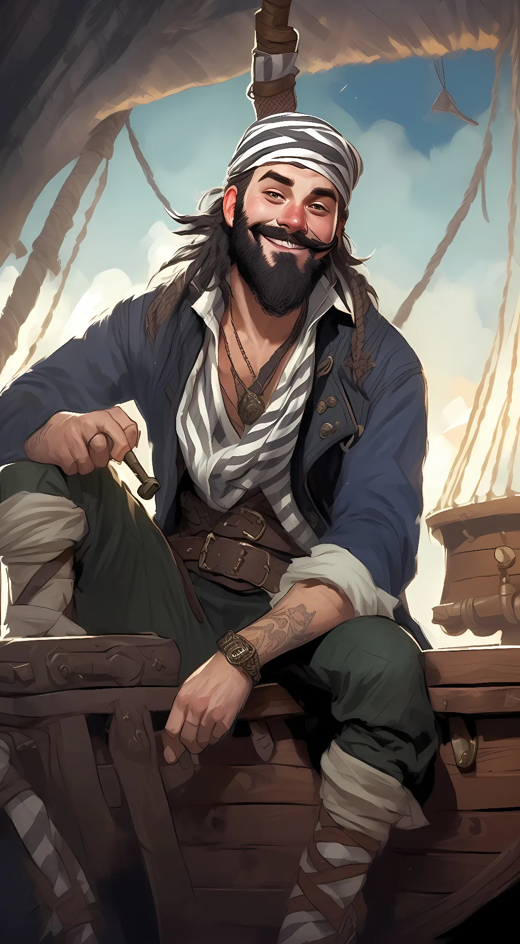 ai character: Pollo Mendez background