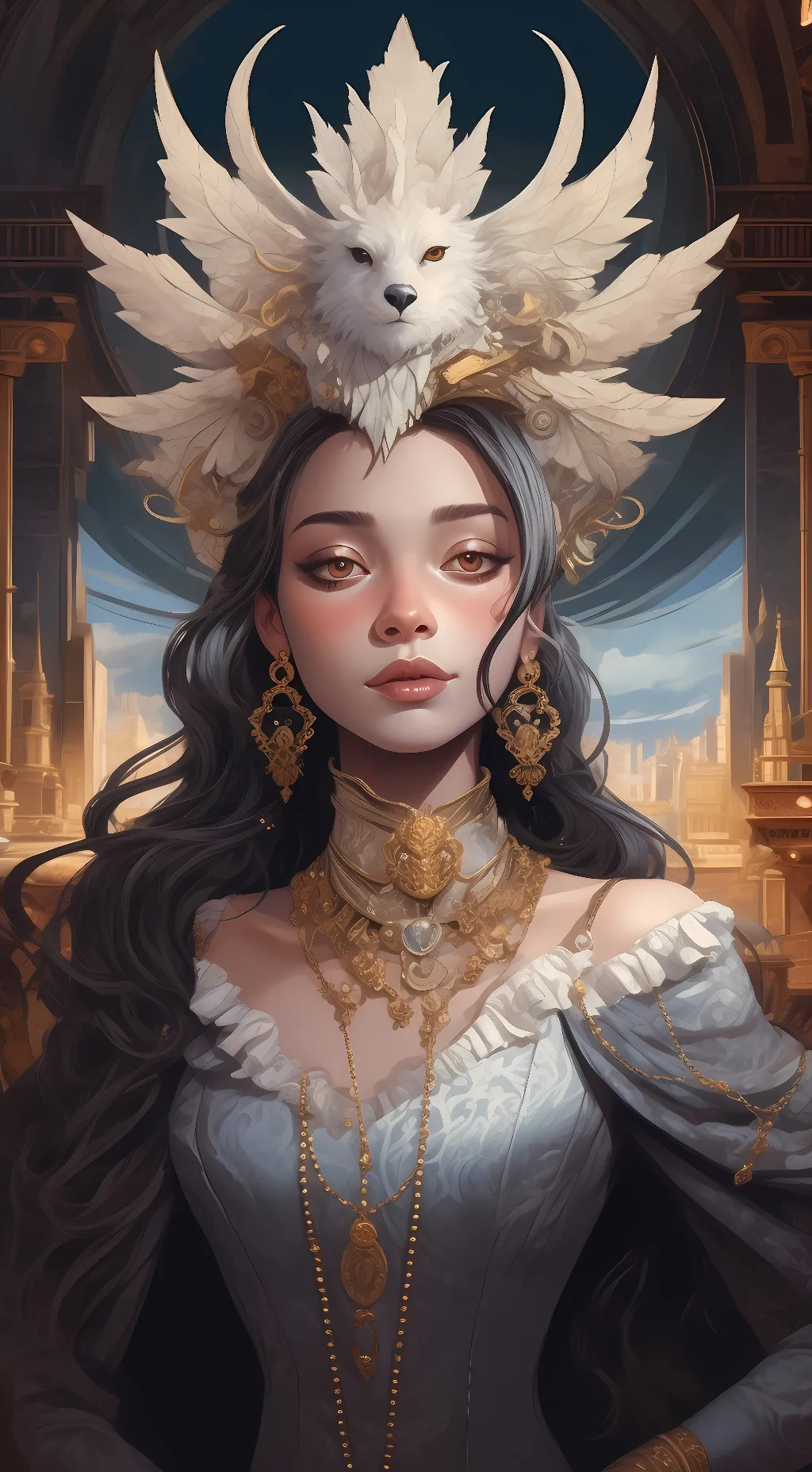 ai character: ayashimon background