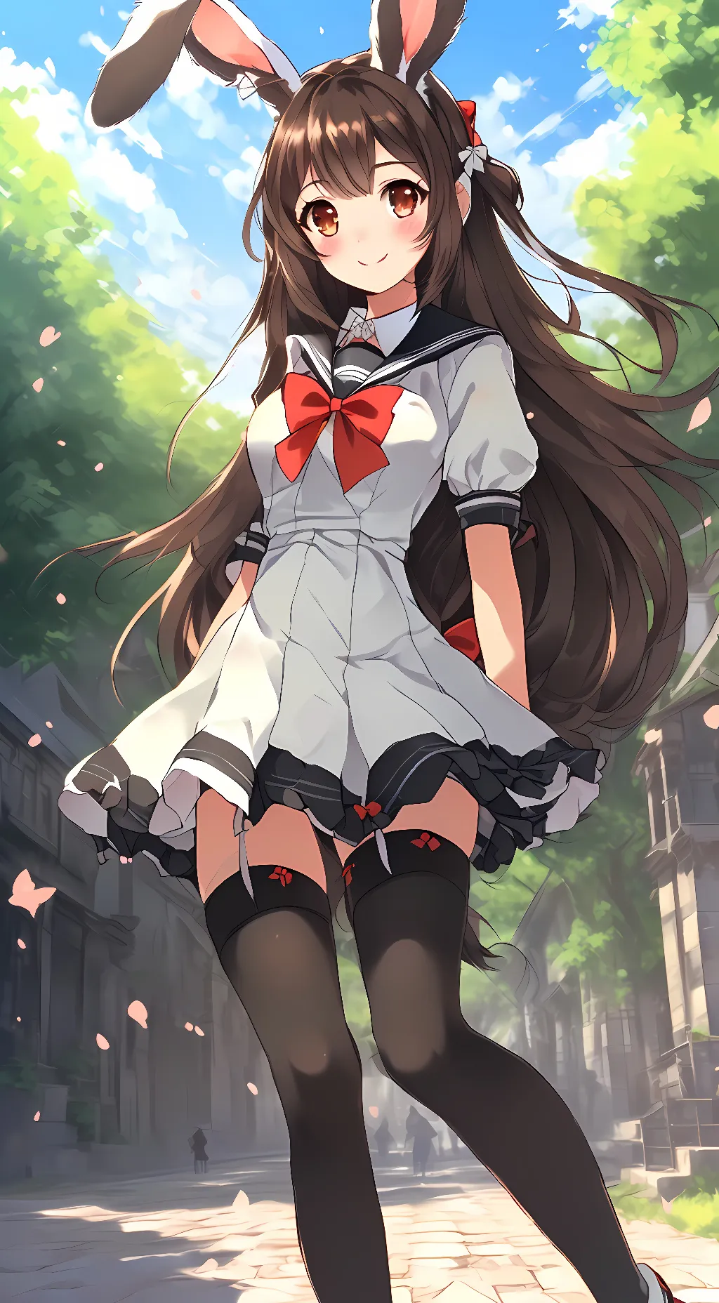 ai character: una  background