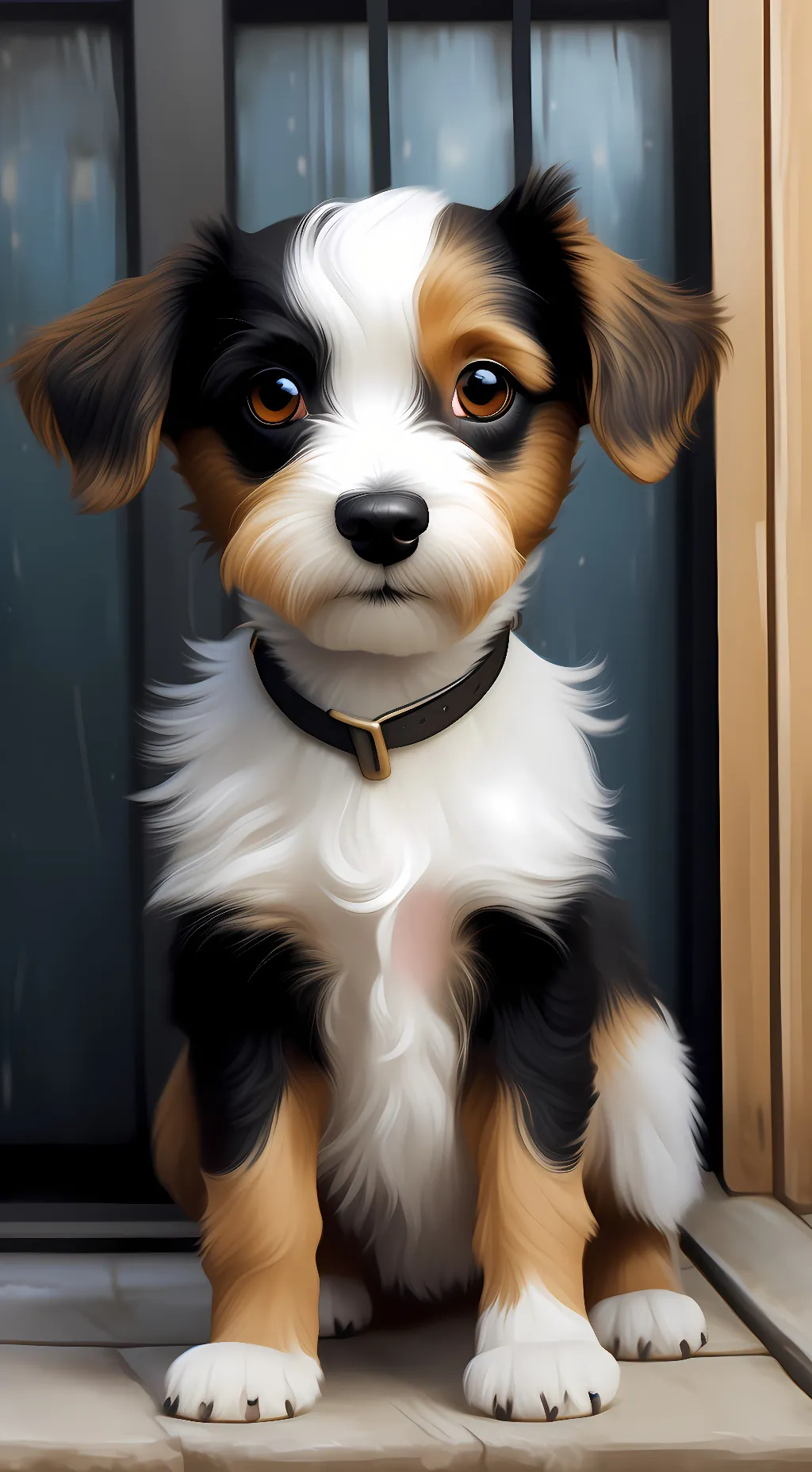 ai character: mama(my dog) background