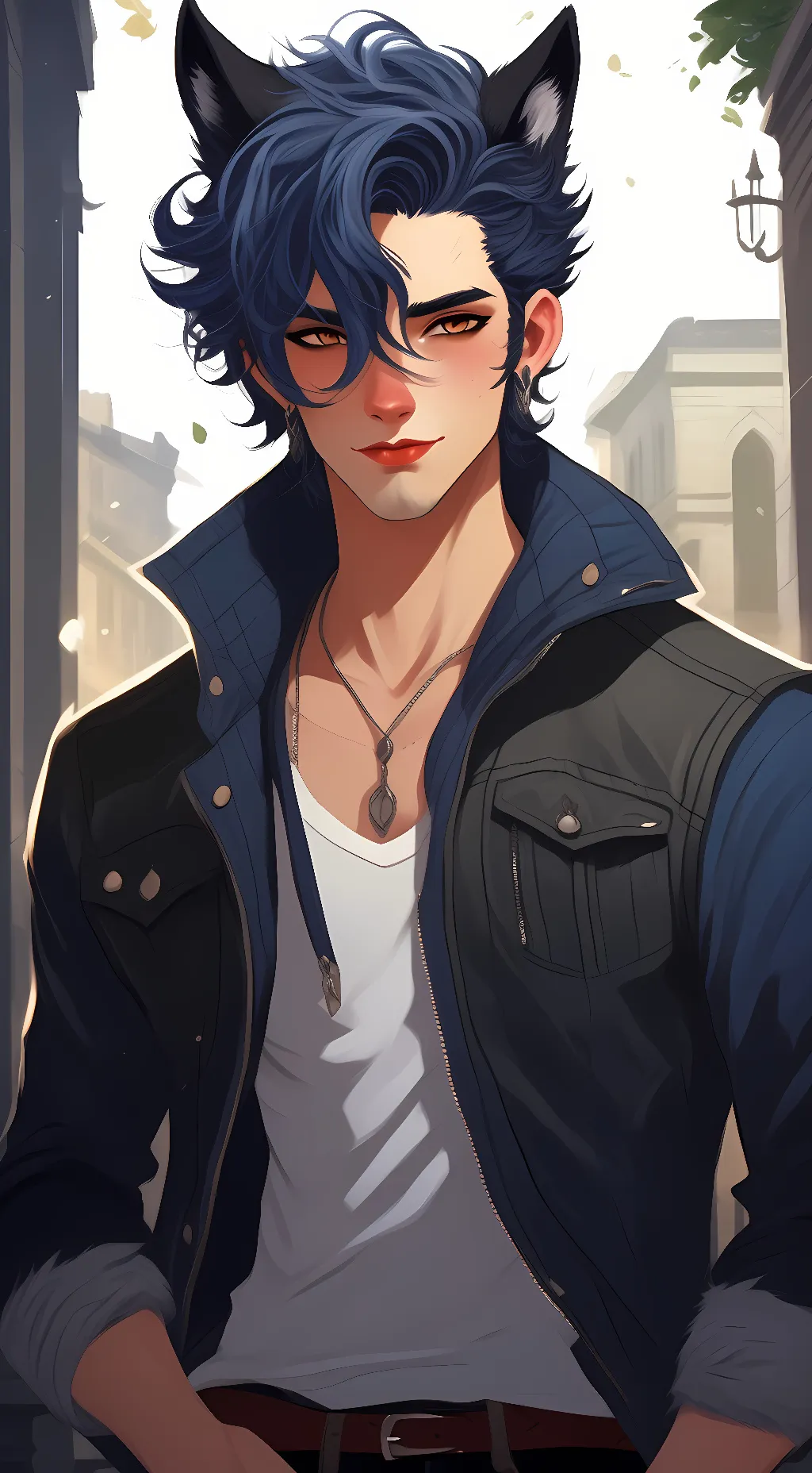 ai character: Shadow background