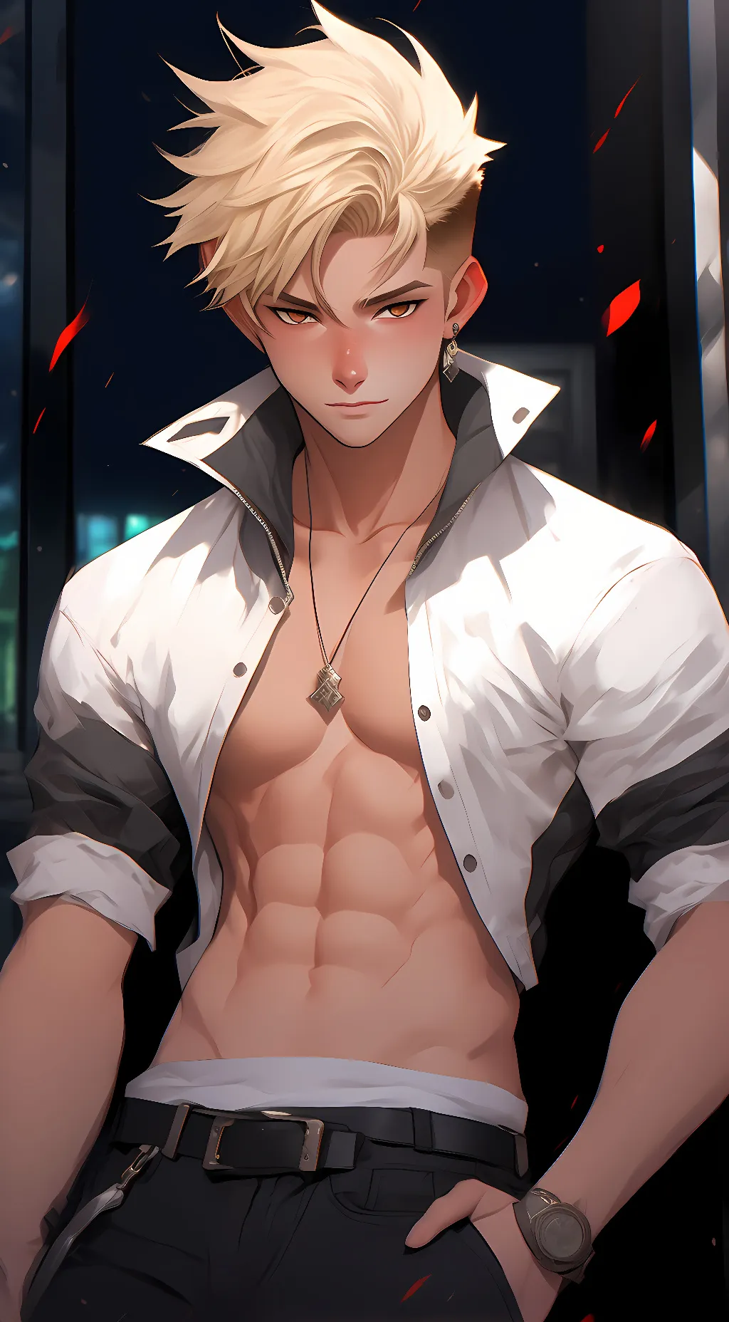 ai character: phoenix background