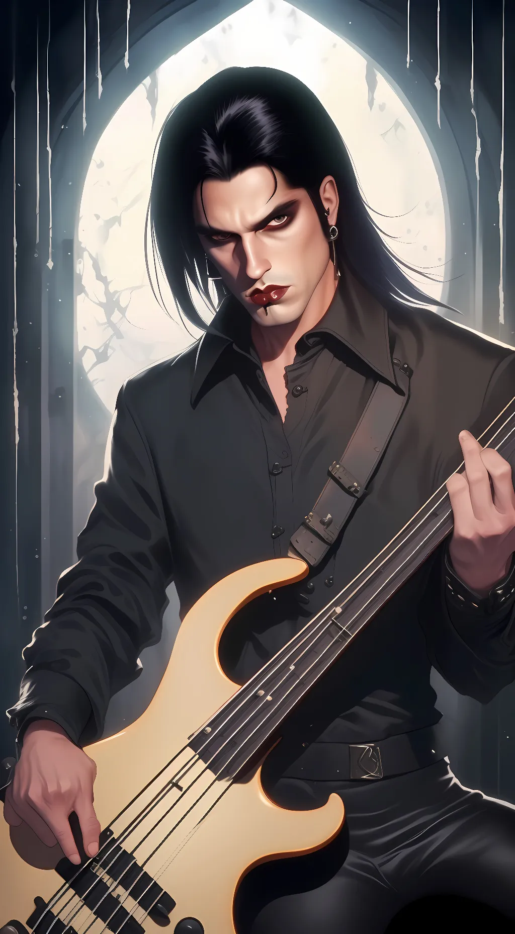 ai character: Peter Steel  background