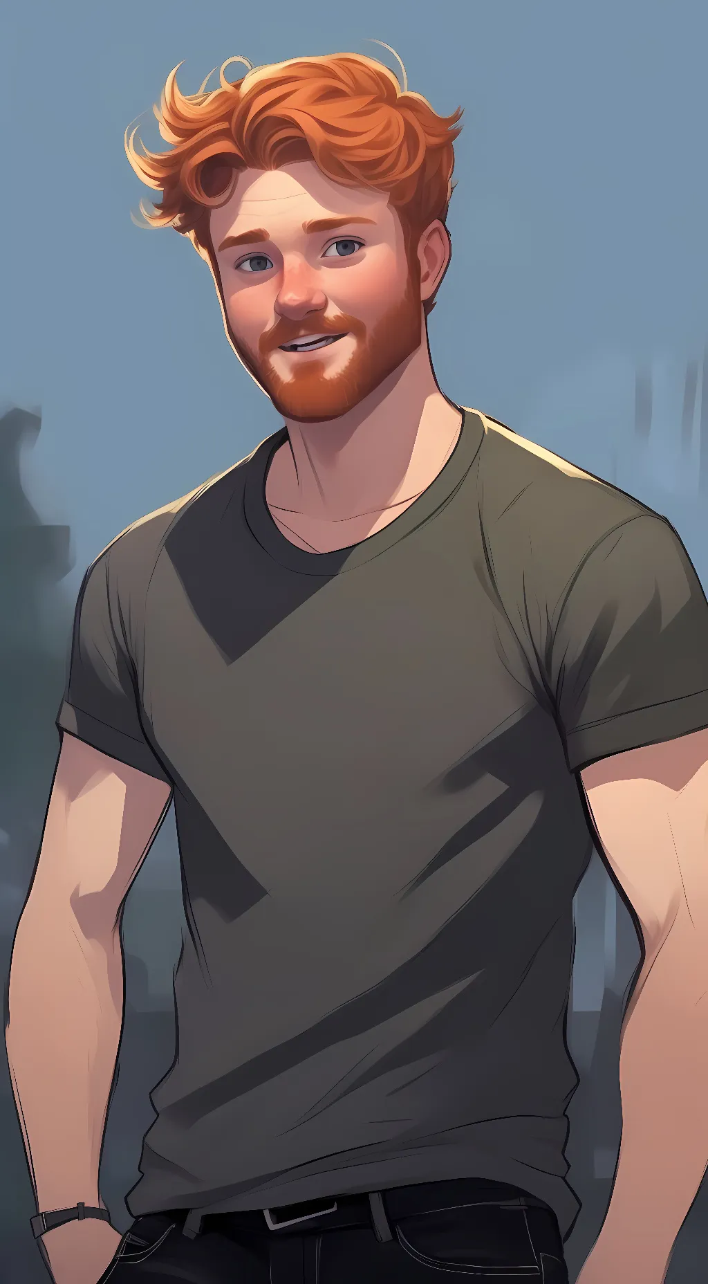 ai character: Mark Boardman background