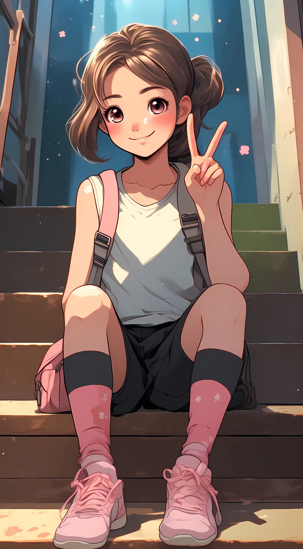 ai character: Nana Sato background