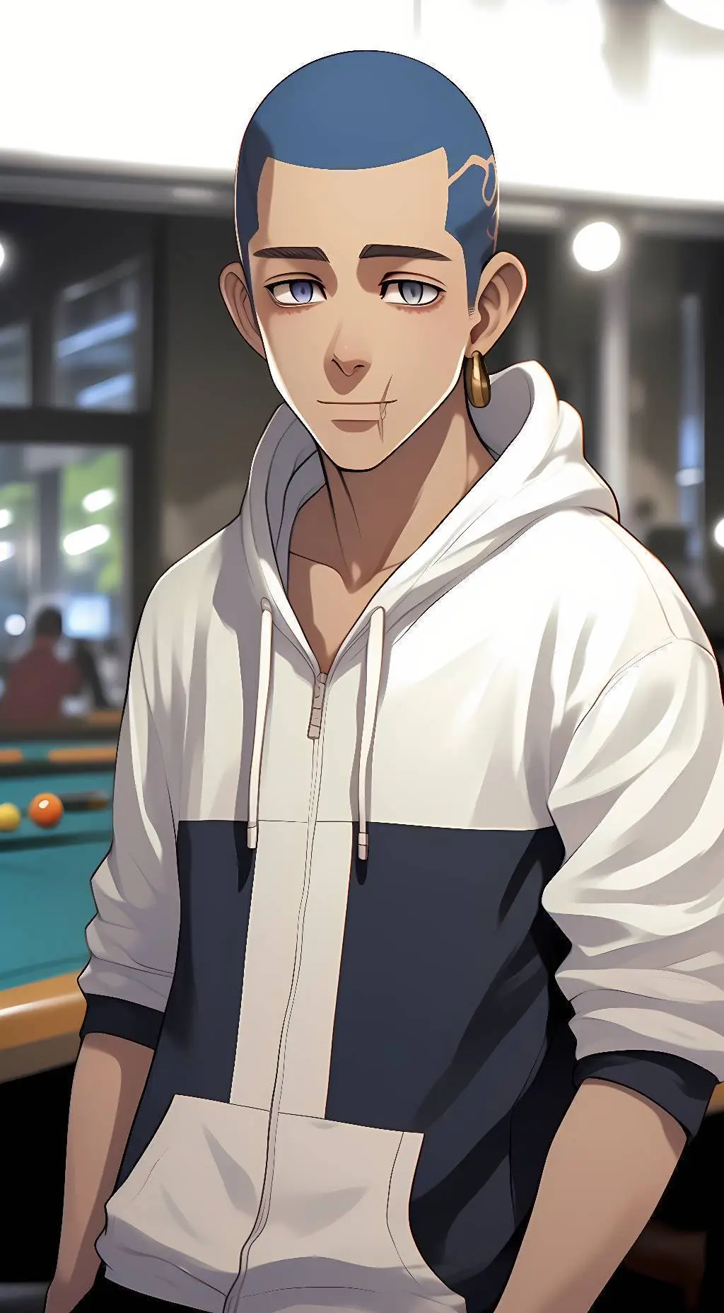 ai character: Hakkai Shiba background