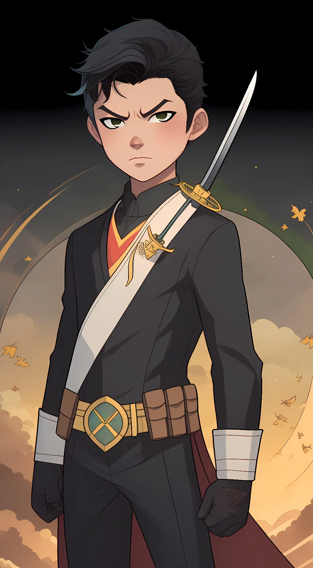 ai character: damian wayne background