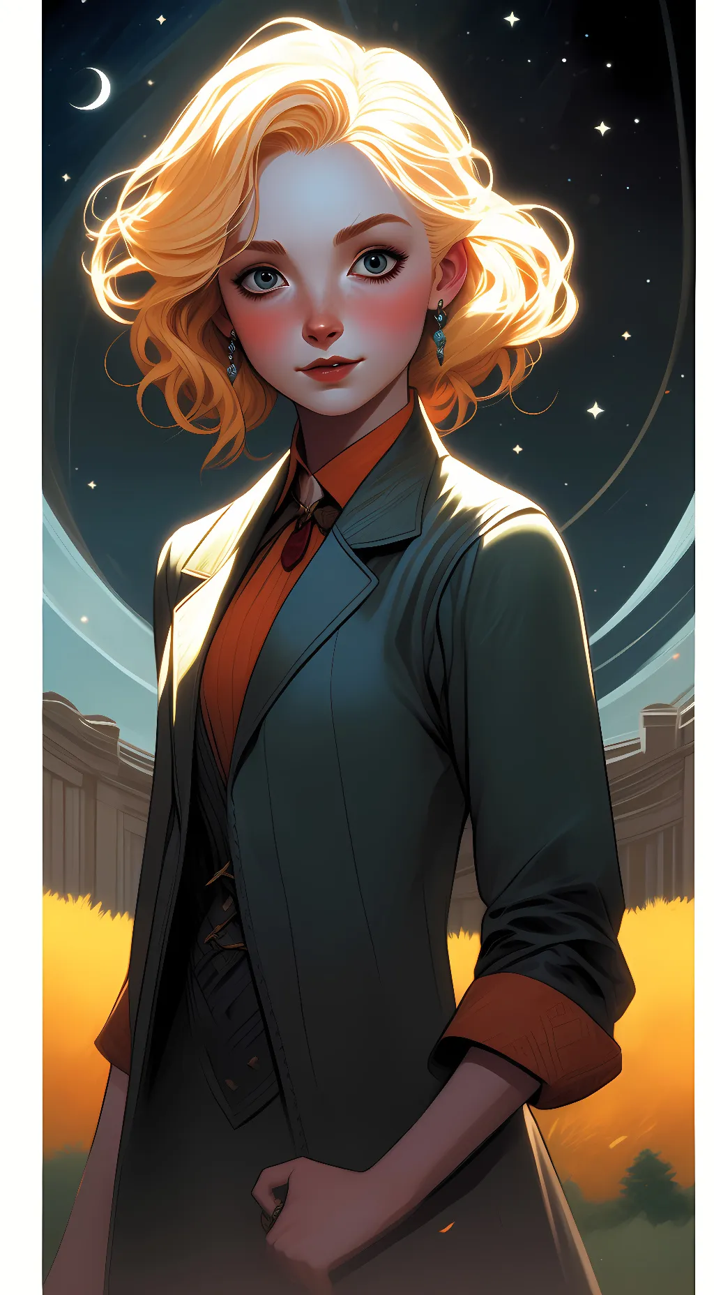 ai character: Luna lovegood background