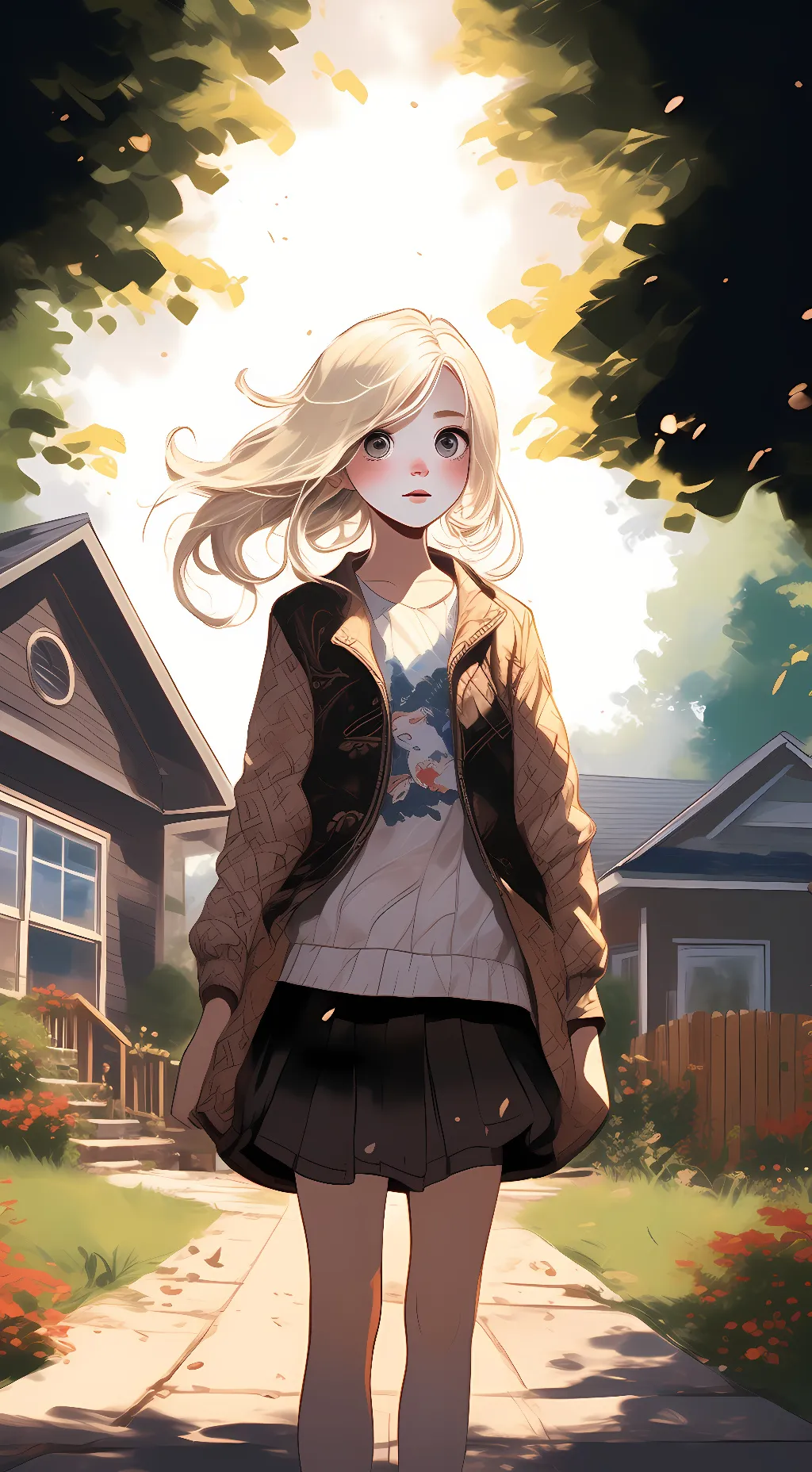 ai character: Lyra  background