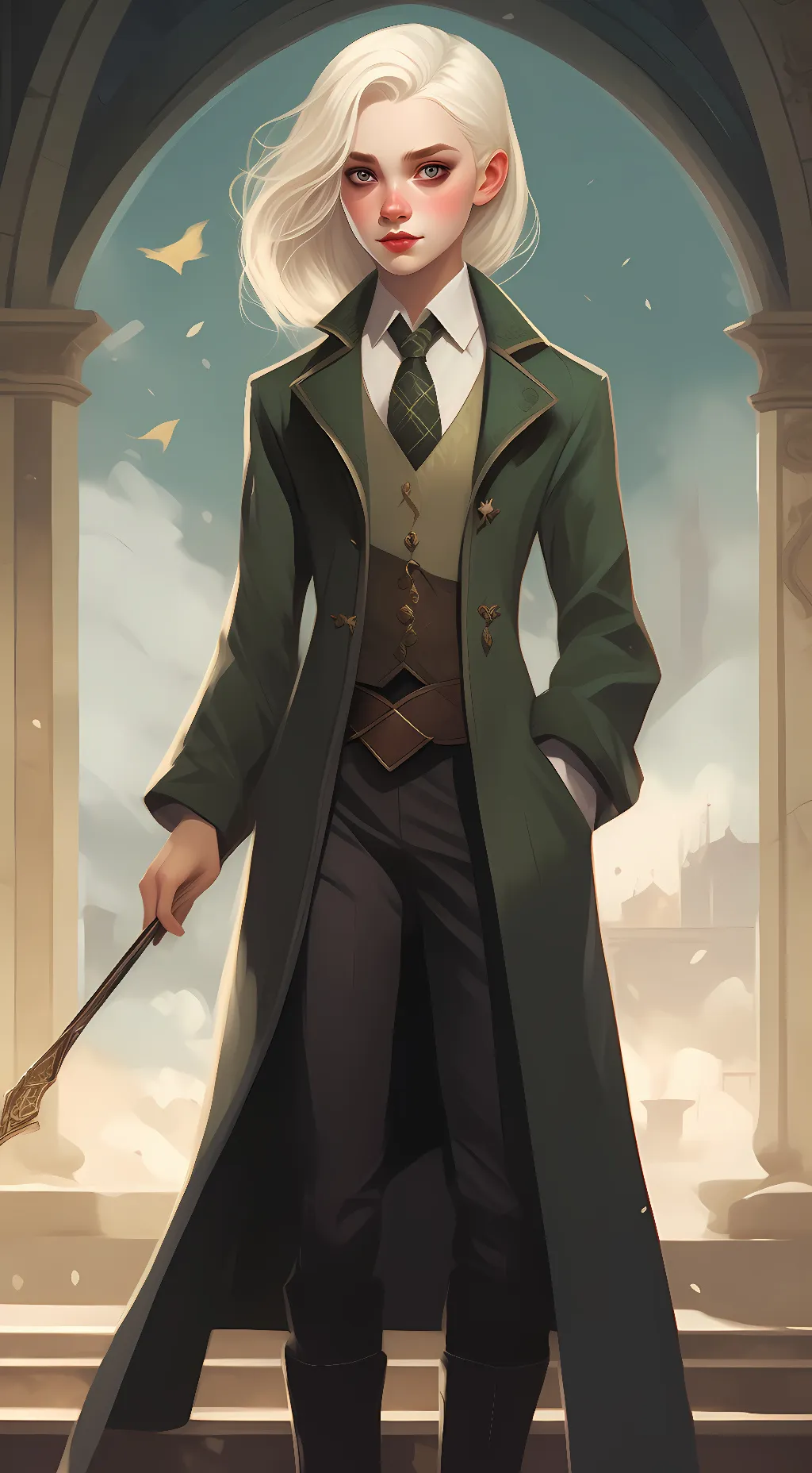 ai character: Dracisha Malfoy background