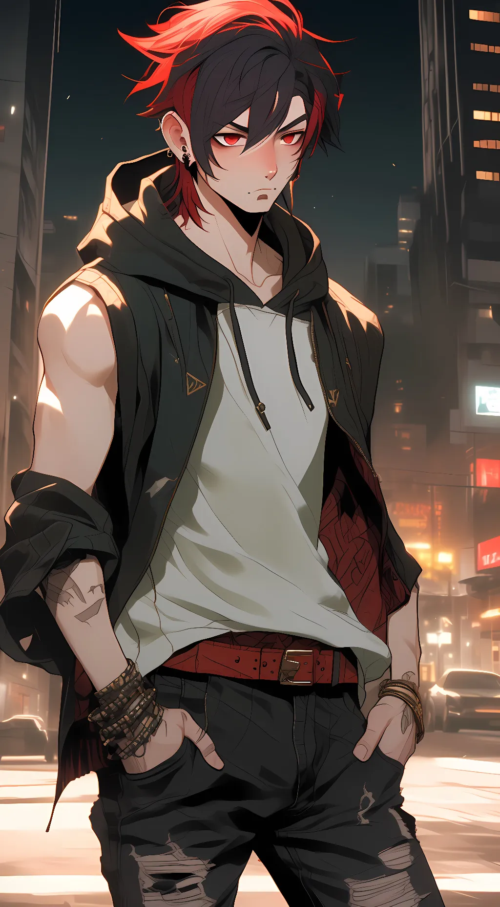 ai character: Jake Redmerk background