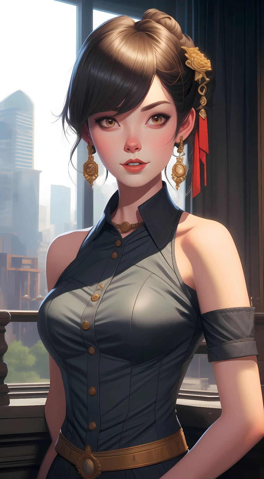 ai character: Aria Meadows background