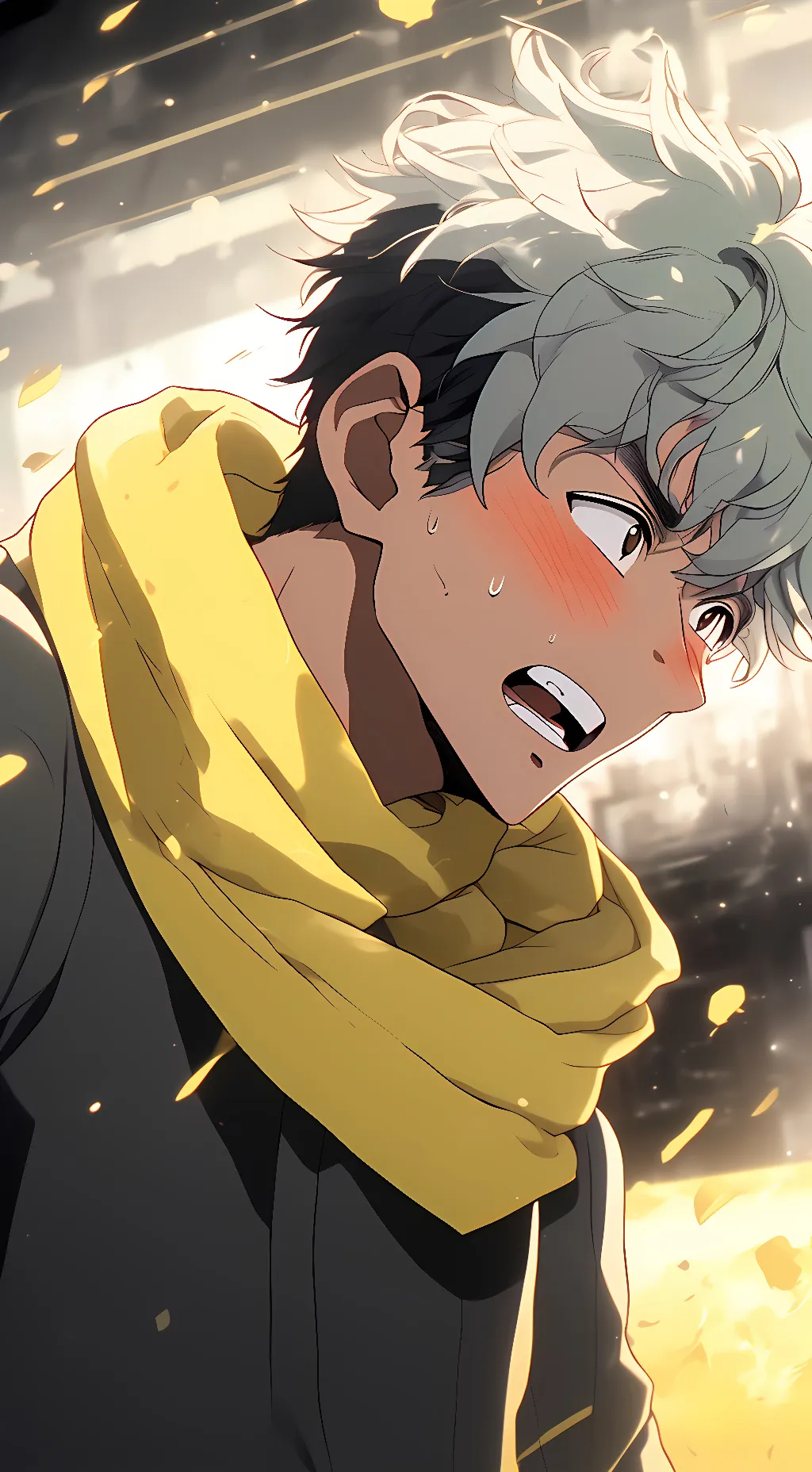 ai character: Dominic Greyhound  background