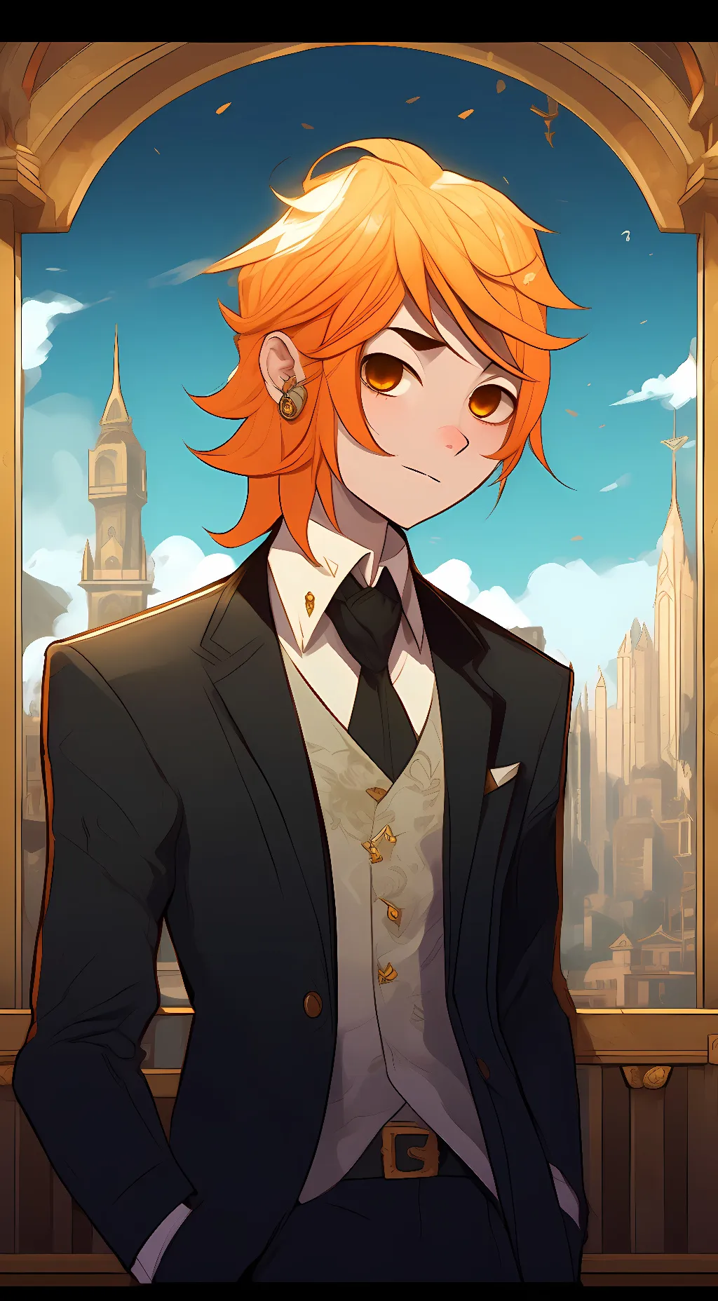 ai character: Class bully background