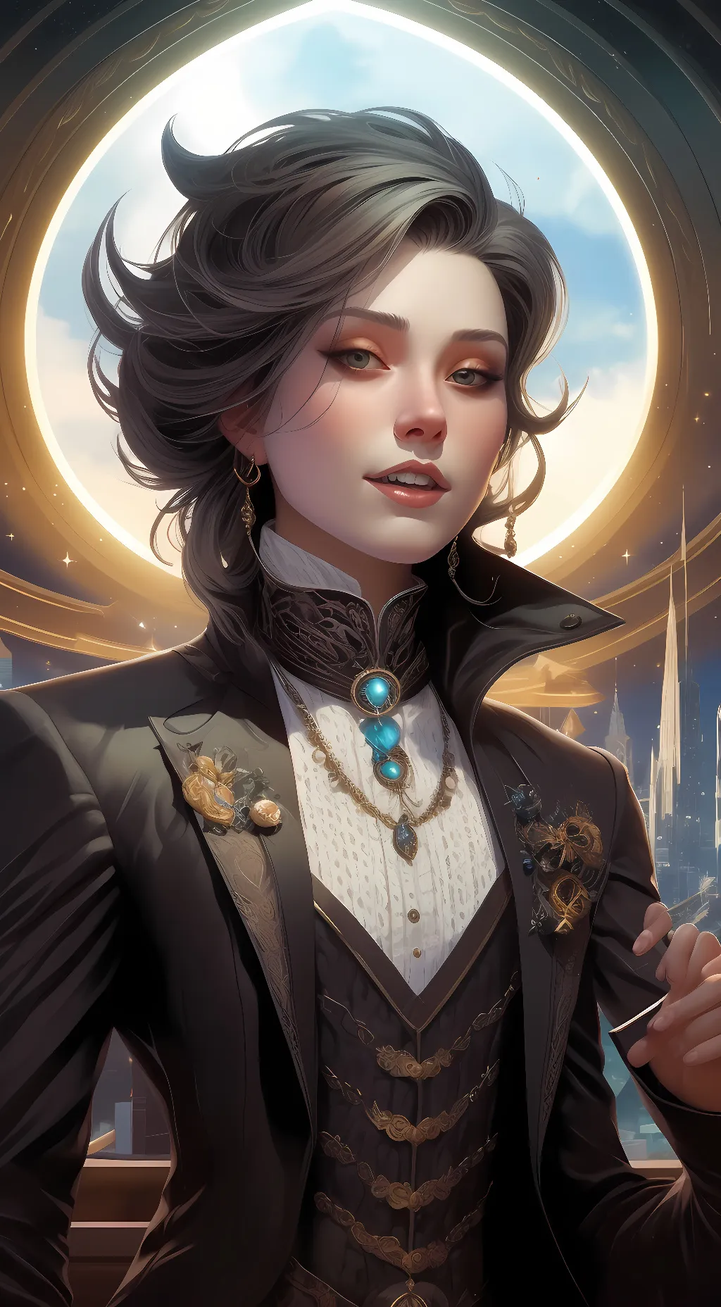 ai character: emma background