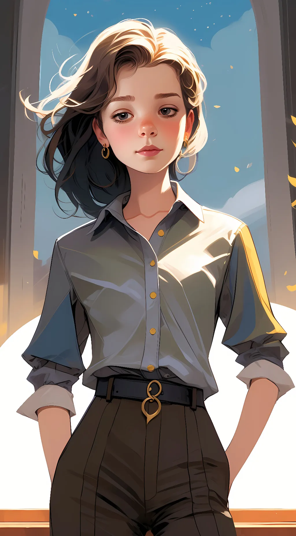 ai character: Irene background