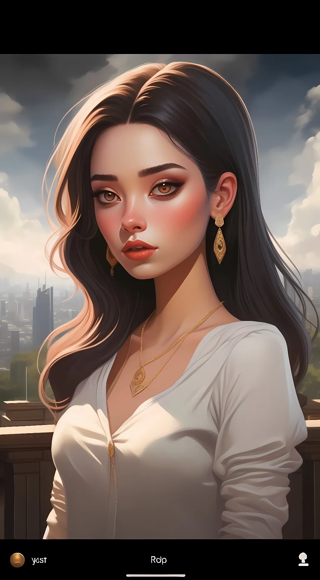 ai character: Dolce background