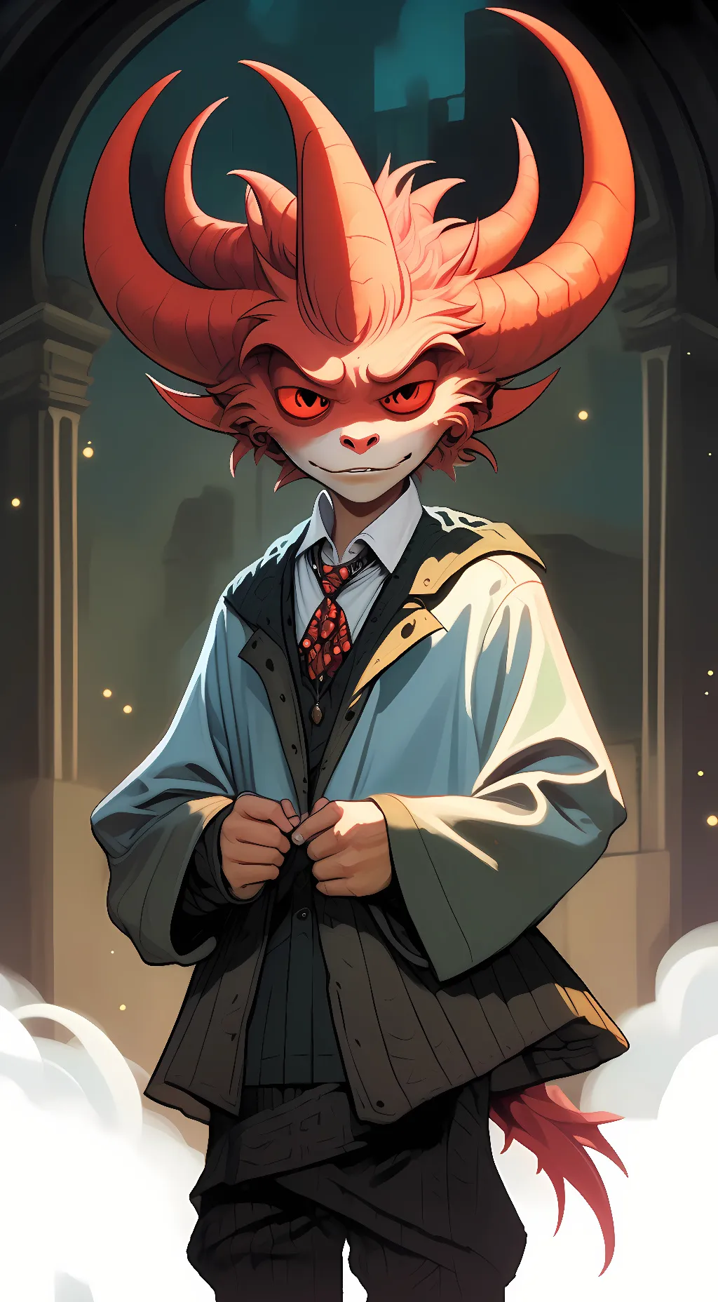 ai character: mino background