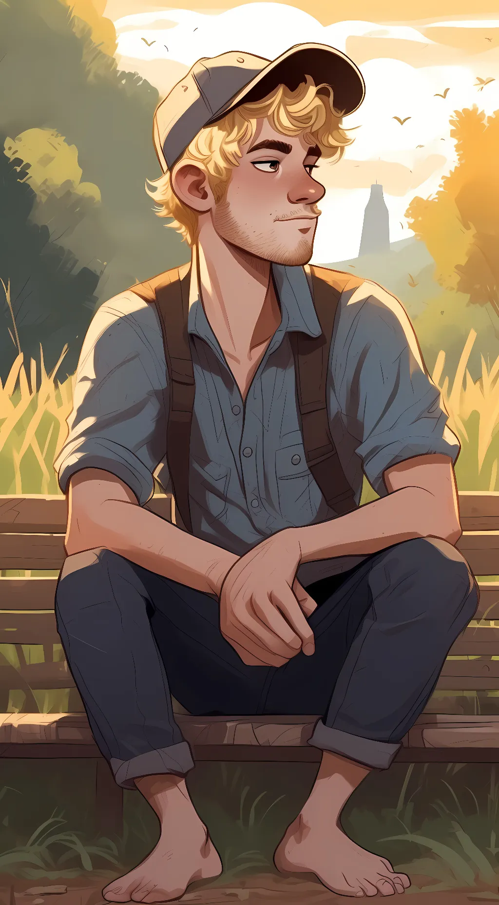 ai character: Ben background