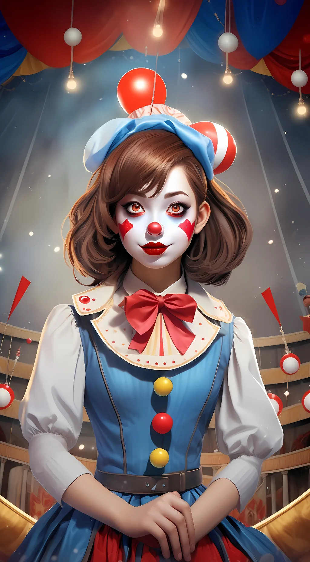 ai character: Pomni background