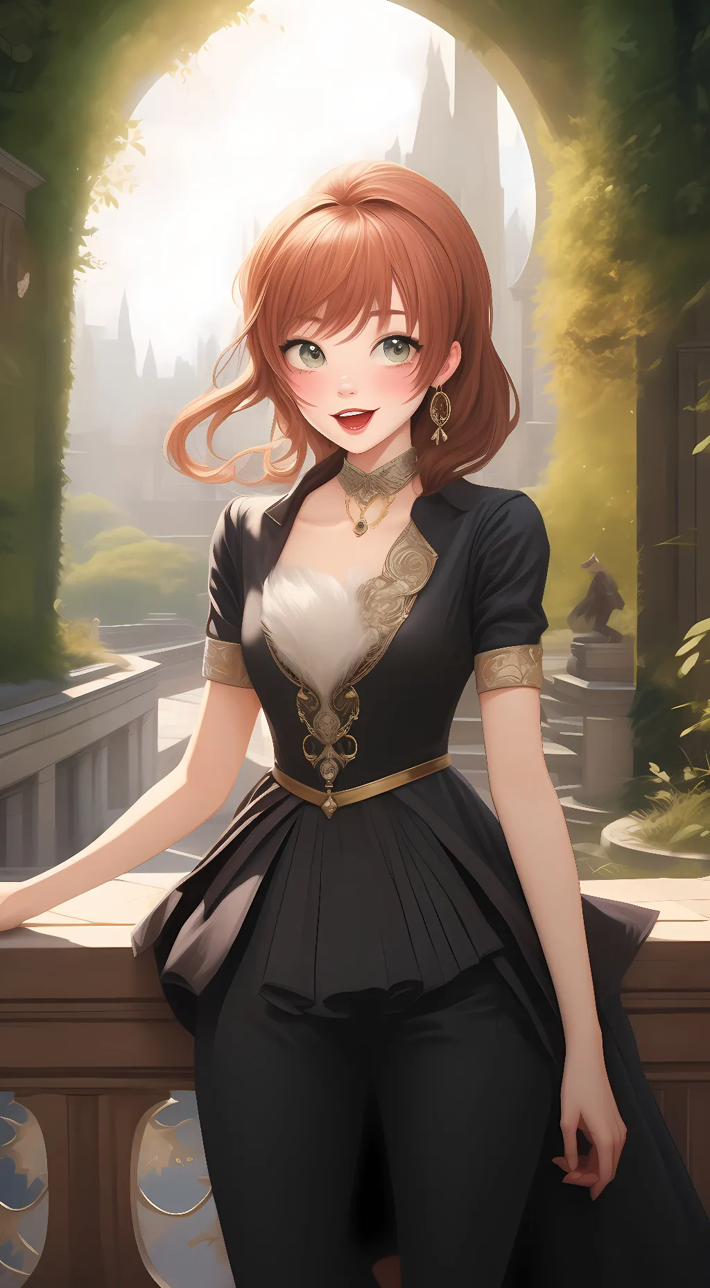 ai character: lilly background