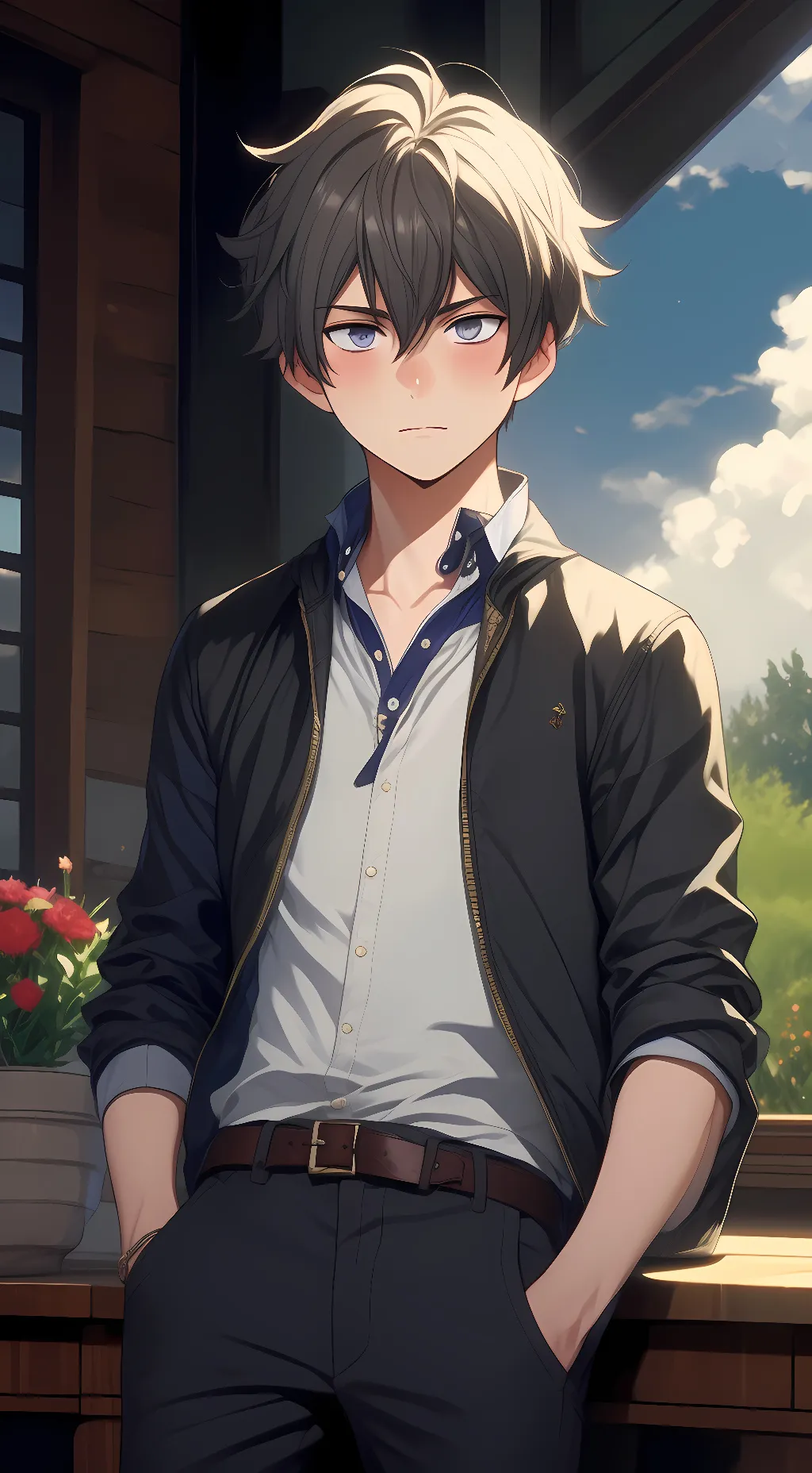 ai character: Avi background