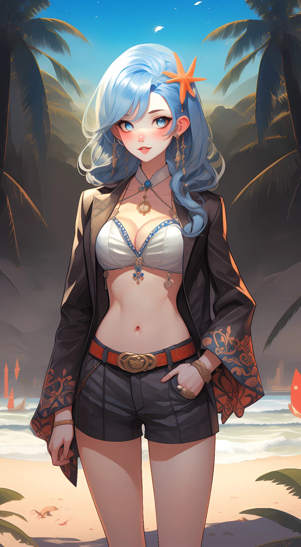 ai character: Aria Rose background